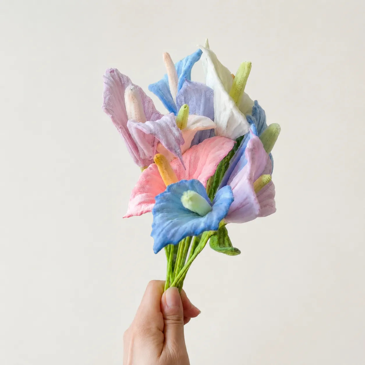 How to Make a Pipe Cleaner Peace Lily | Free Calla Lily Flower Tutorial
