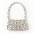 Ivory Faux Pearl Shoulder Bag DIY Kit – Beaded Bag Making Kit
