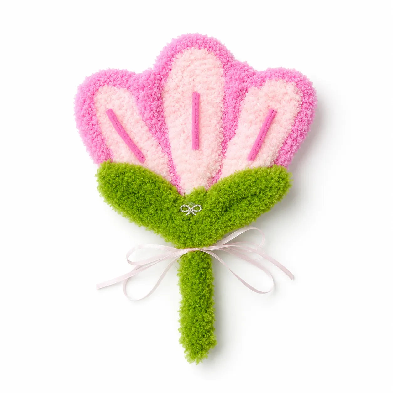 Fluffy Tulip Hand Fan DIY Kit
