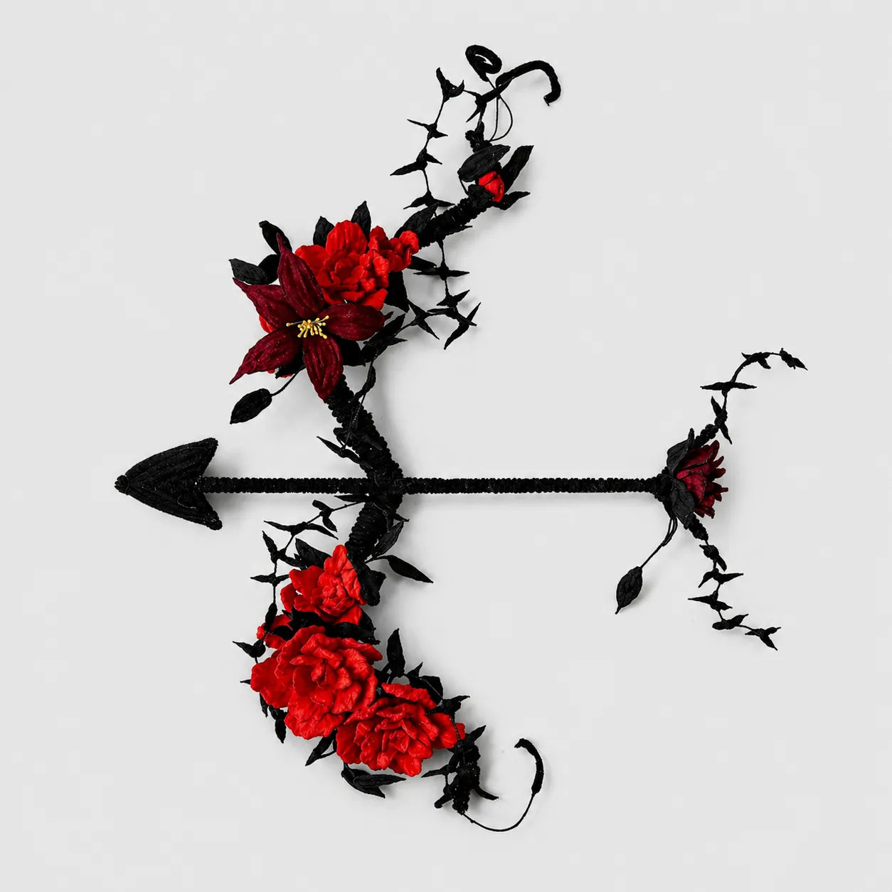 Rose Bow DIY Kit - Pure Cupid & Dark Cupid