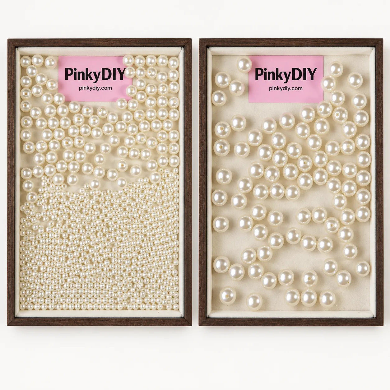 Ivory Faux Pearl Shoulder Bag DIY Kit – Beaded Bag Making Kit