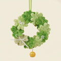 Pipe Cleaner Four-Leaf Clover Wreath DIY Kit – Lucky Clover Bag Charm Craft