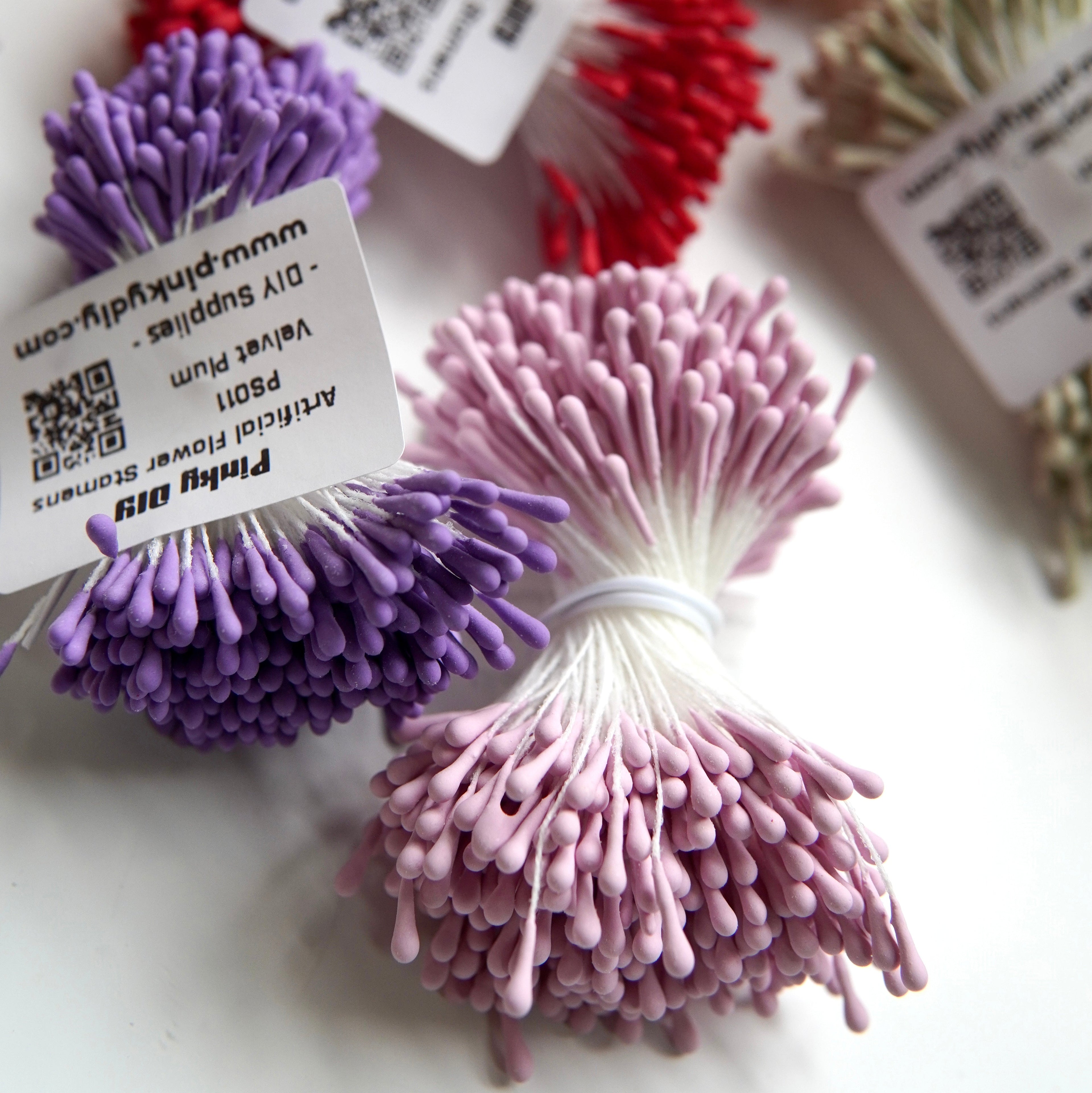 Colorful Artificial Flower Stamens for DIY flower - PinkyDIY