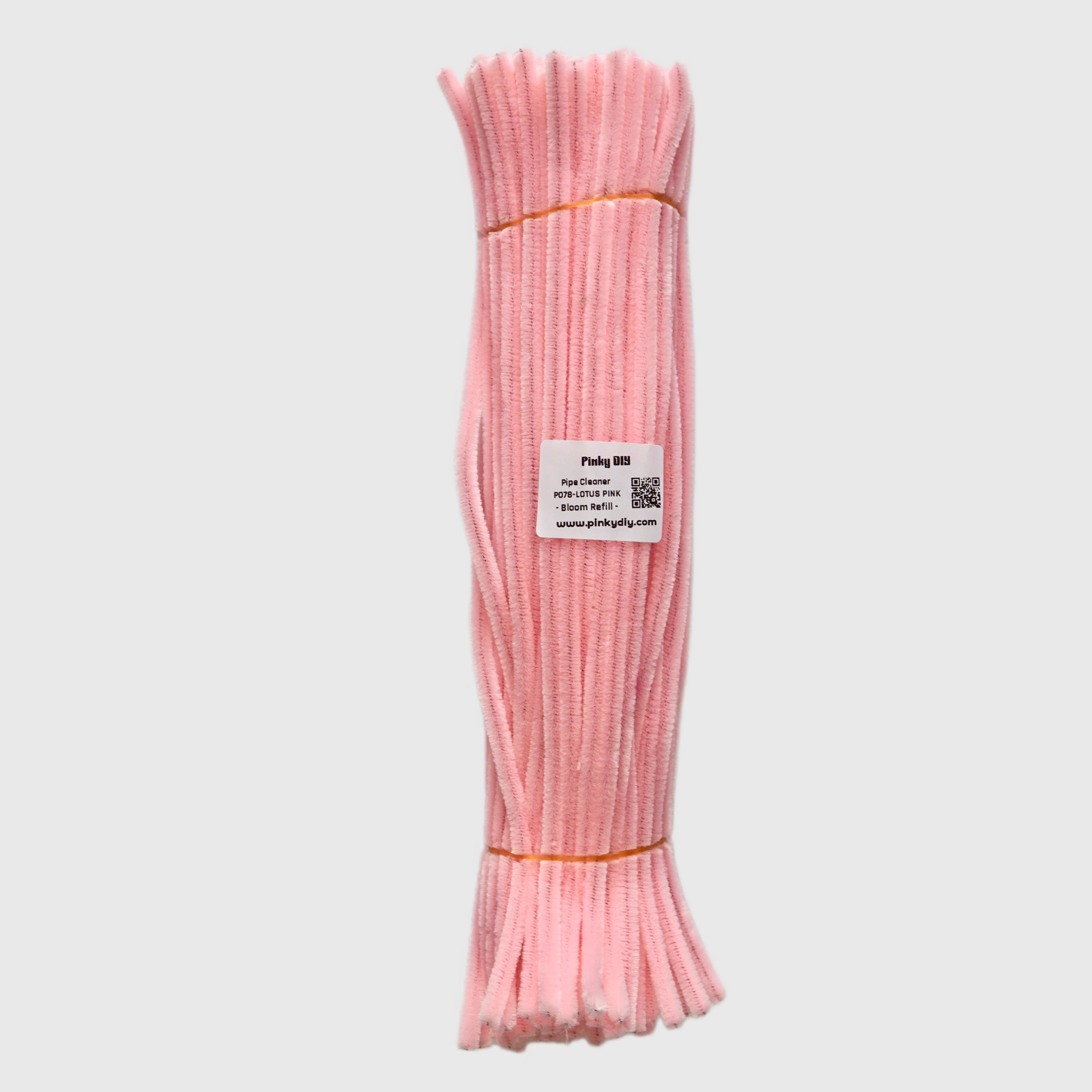 Pink Pipe Cleaner Stems (Blush, Rose & Baby Pink) | DIY Craft Supplies