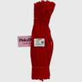 Red Pipe Cleaner Stems (Crimson, Cherry & Rose Red Tones)