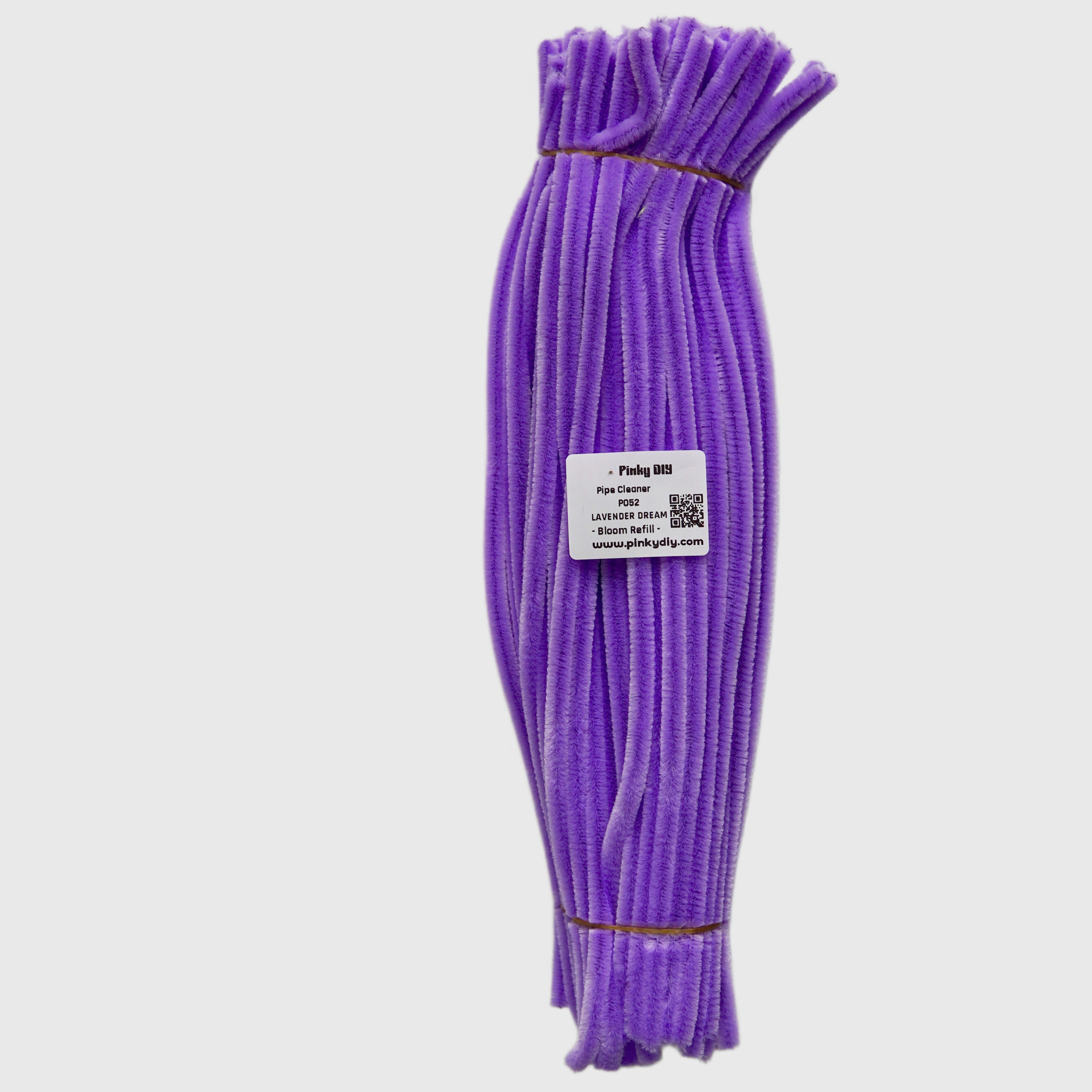 Purple Pipe Cleaner Stems (Lavender, Lilac & Deep Purple) - for DIY Crafts