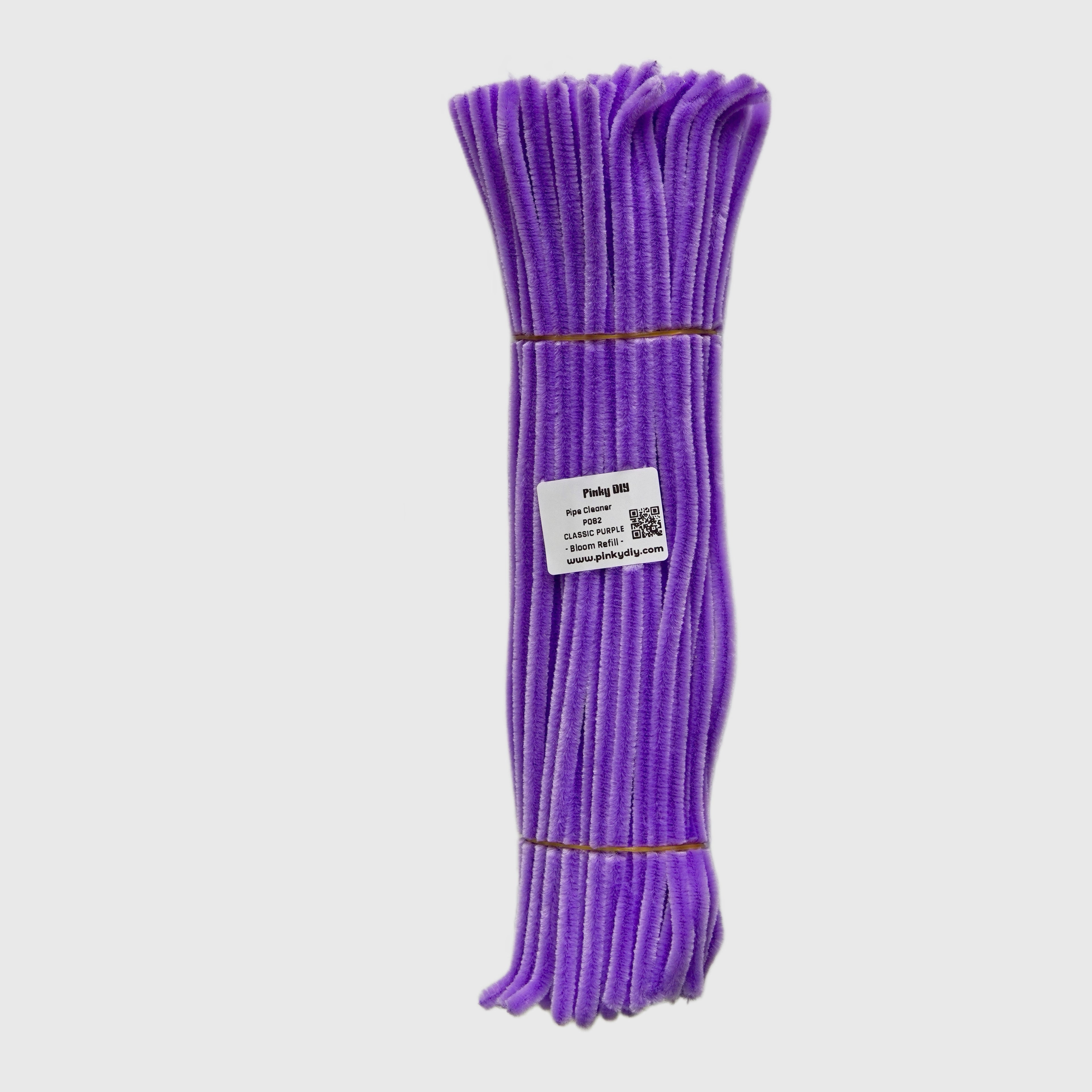 Purple Pipe Cleaner Stems (Lavender, Lilac & Deep Purple) - for DIY Crafts