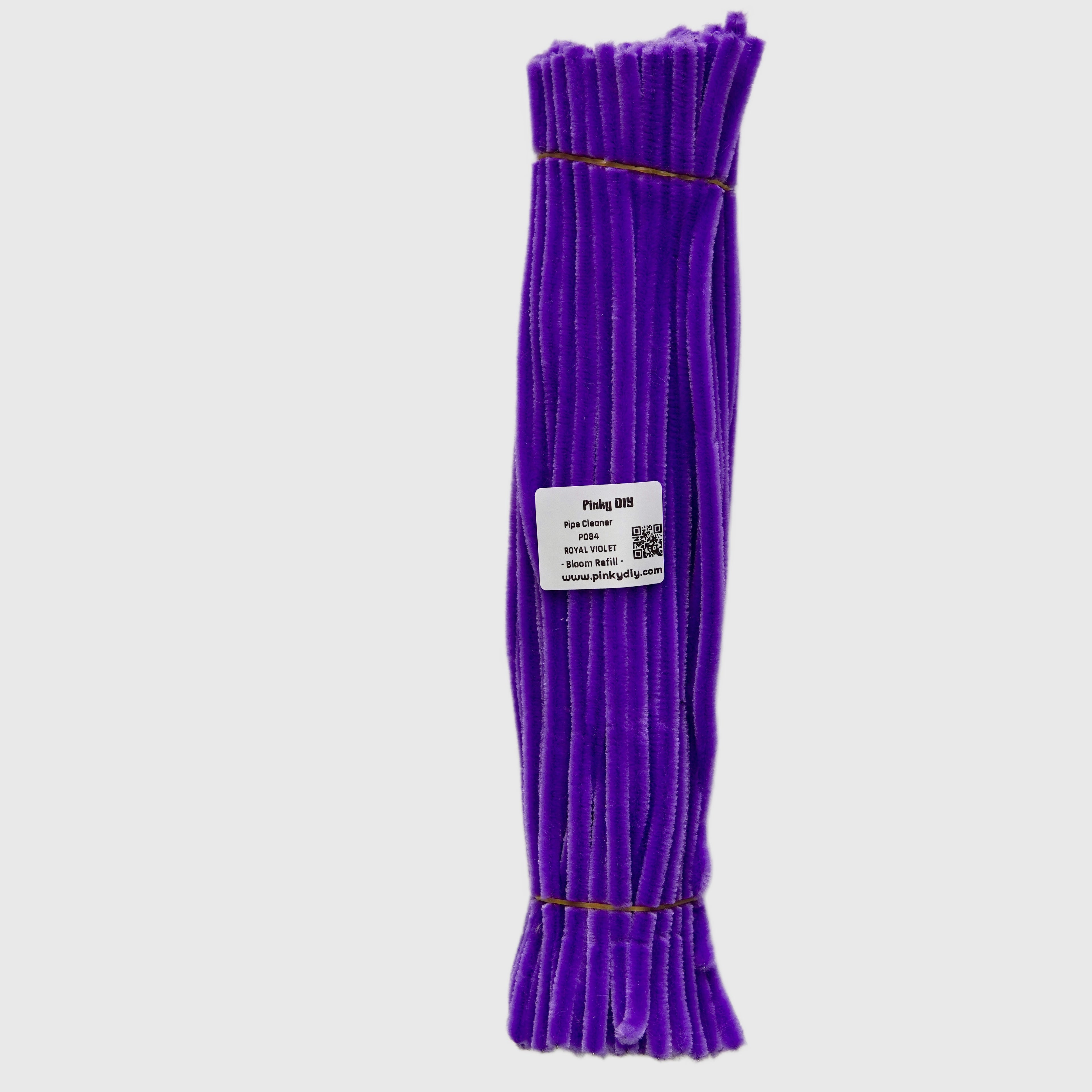 Purple Pipe Cleaner Stems (Lavender, Lilac & Deep Purple) - for DIY Crafts