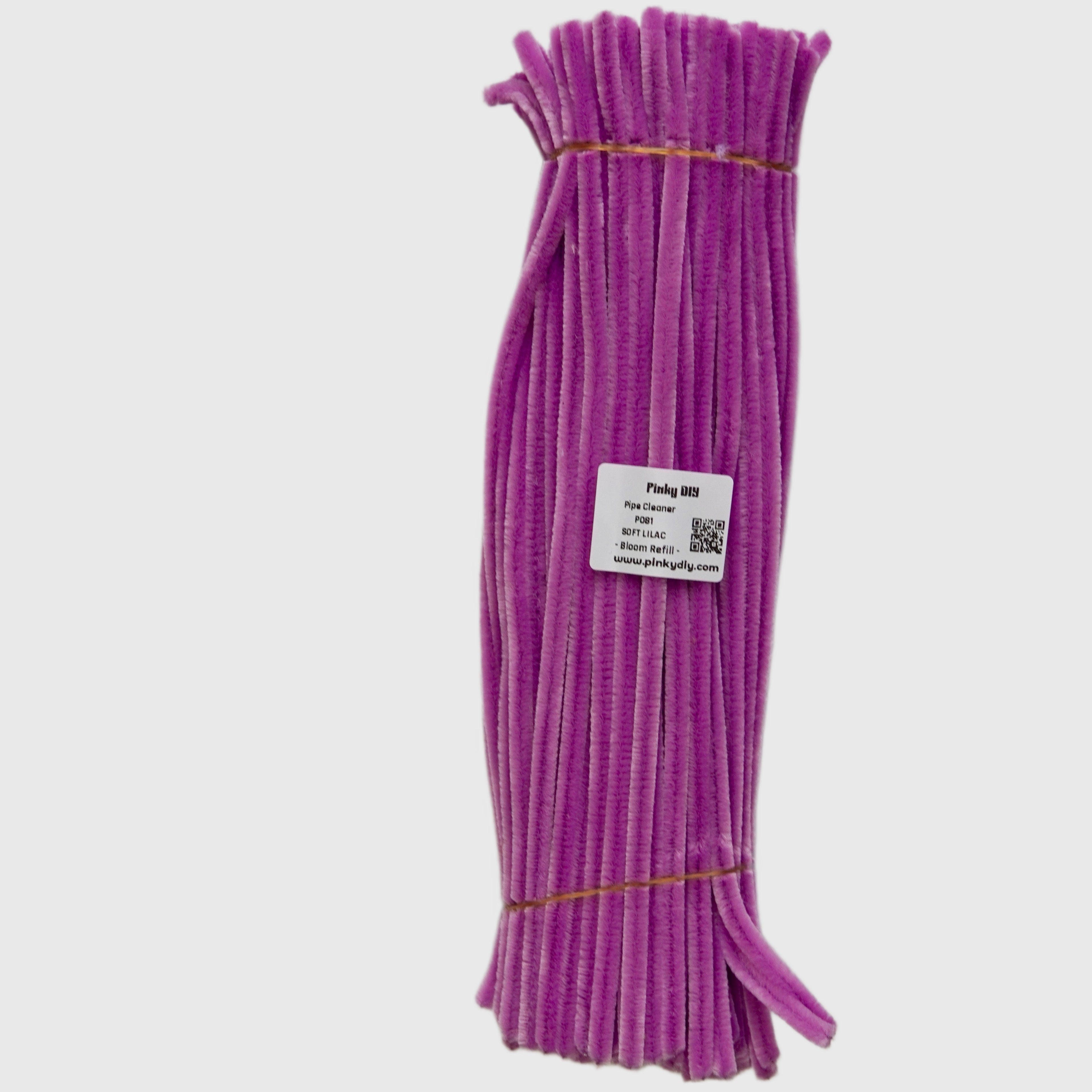 Purple Pipe Cleaner Stems (Lavender, Lilac & Deep Purple) - for DIY Crafts