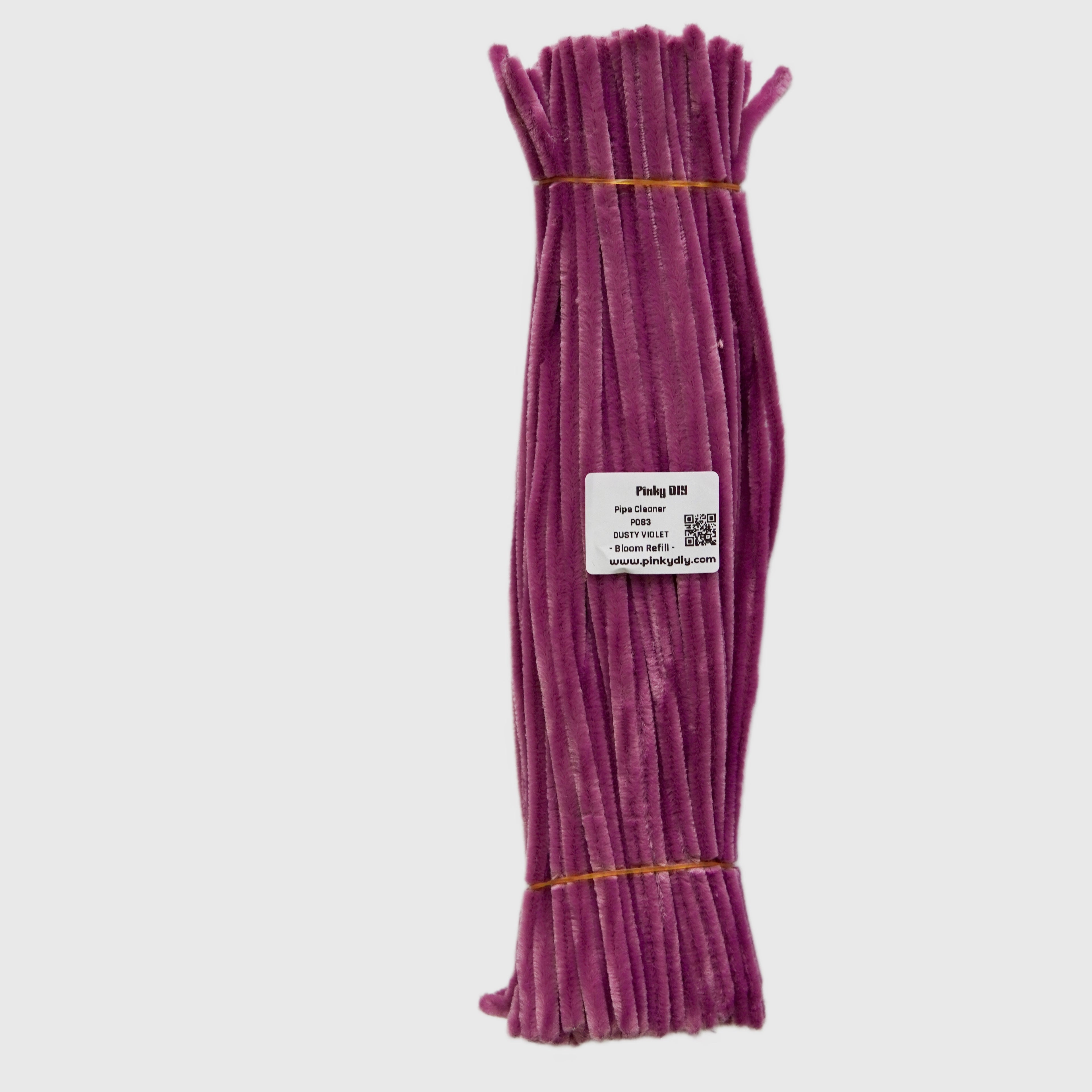 Purple Pipe Cleaner Stems (Lavender, Lilac & Deep Purple) - for DIY Crafts