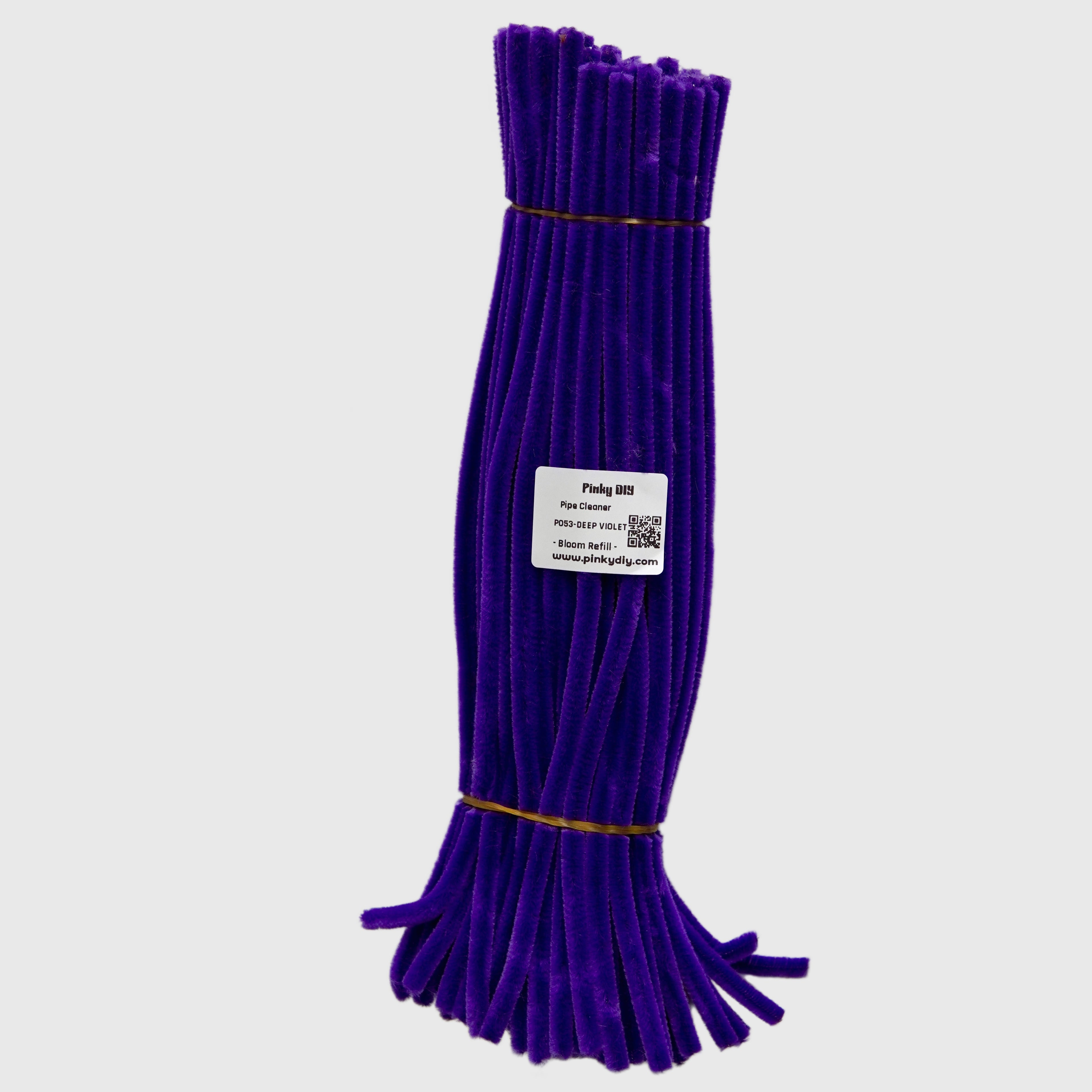 Purple Pipe Cleaner Stems (Lavender, Lilac & Deep Purple) - for DIY Crafts