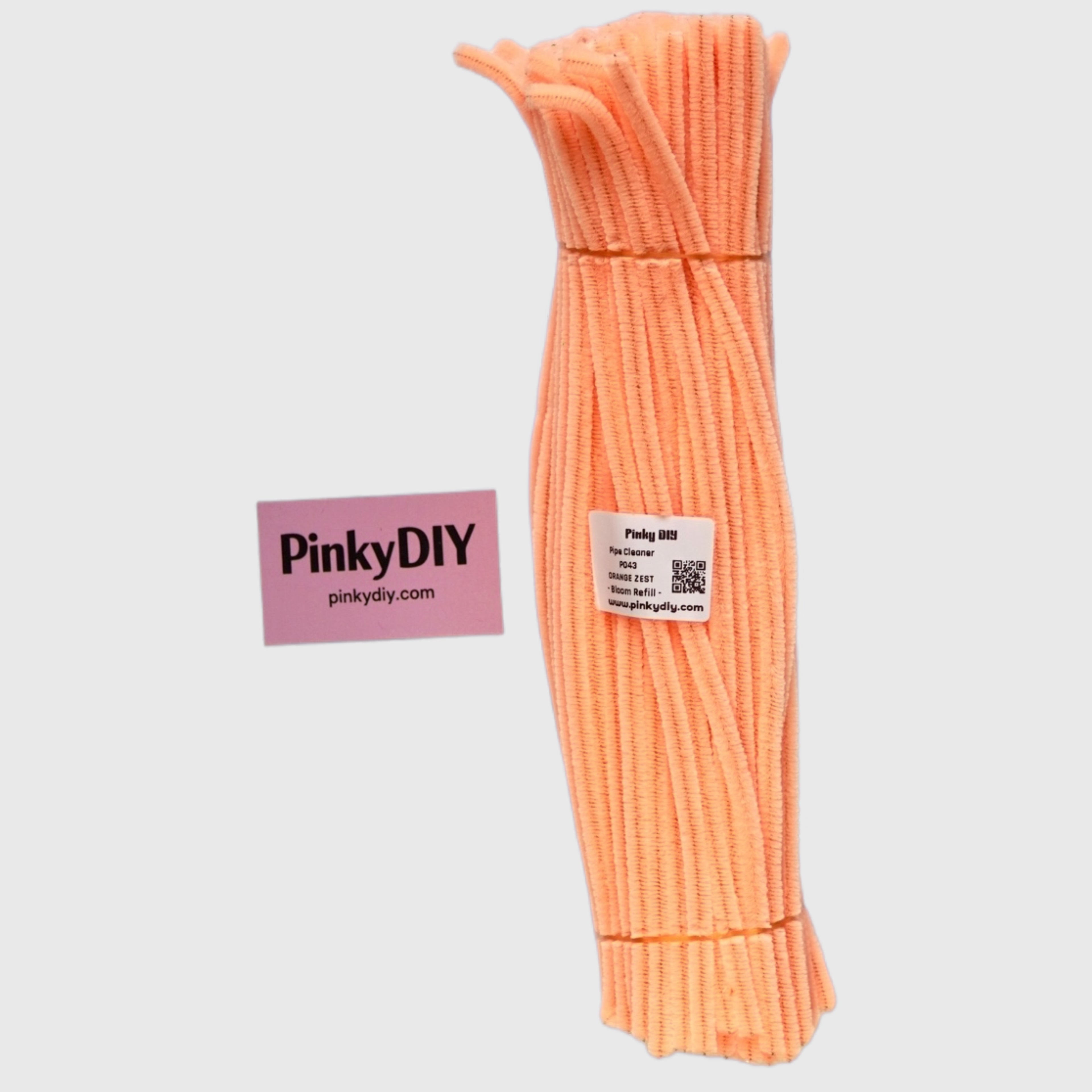Yellow & Orange Pipe Cleaner Stems (Butter, Lemon & Golden Yellow) - for DIY Crafts