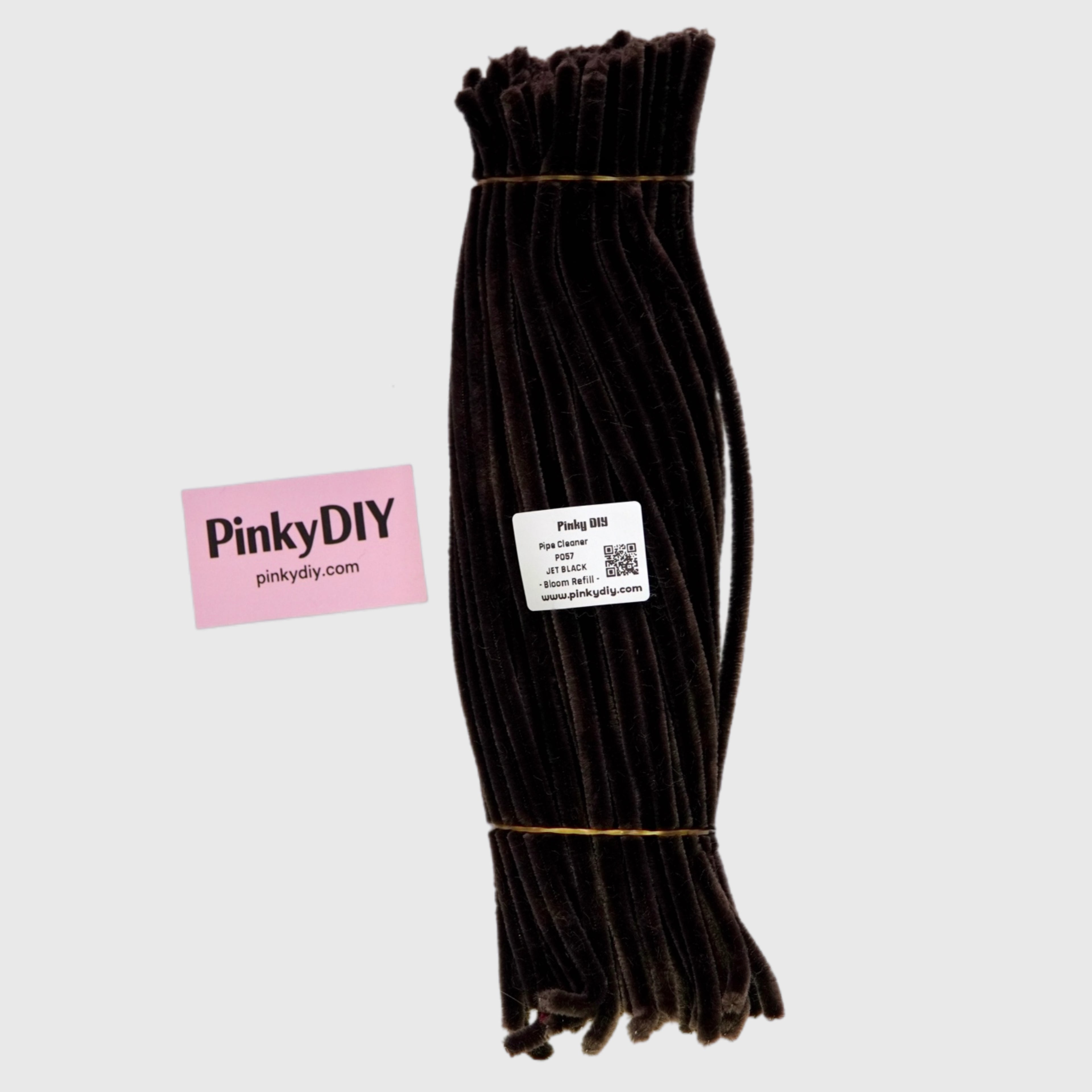Brown & Neutral Pipe Cleaner Stems (Coffee, Caramel & Cocoa Tones) - for DIY Crafts