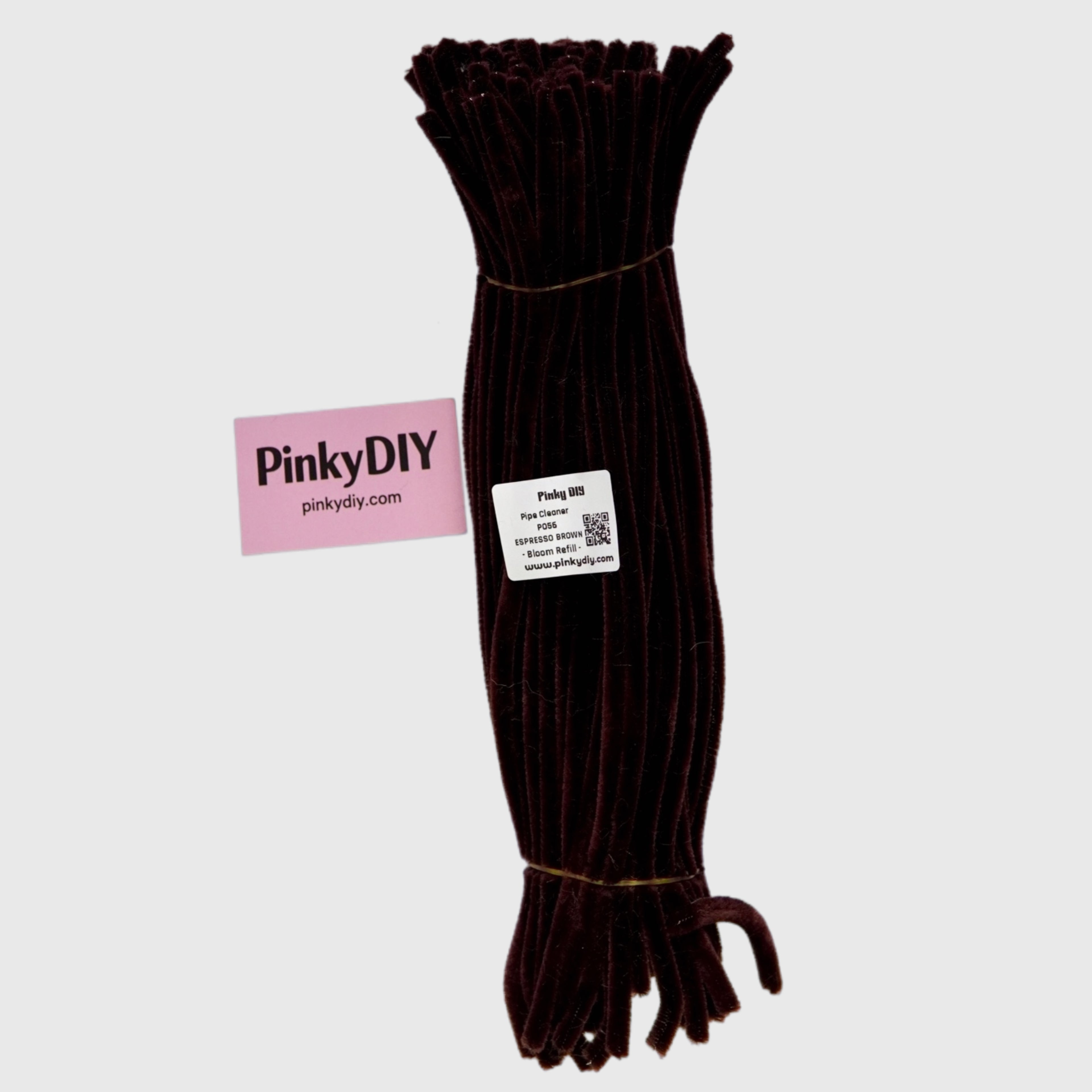 Brown & Neutral Pipe Cleaner Stems (Coffee, Caramel & Cocoa Tones) - for DIY Crafts