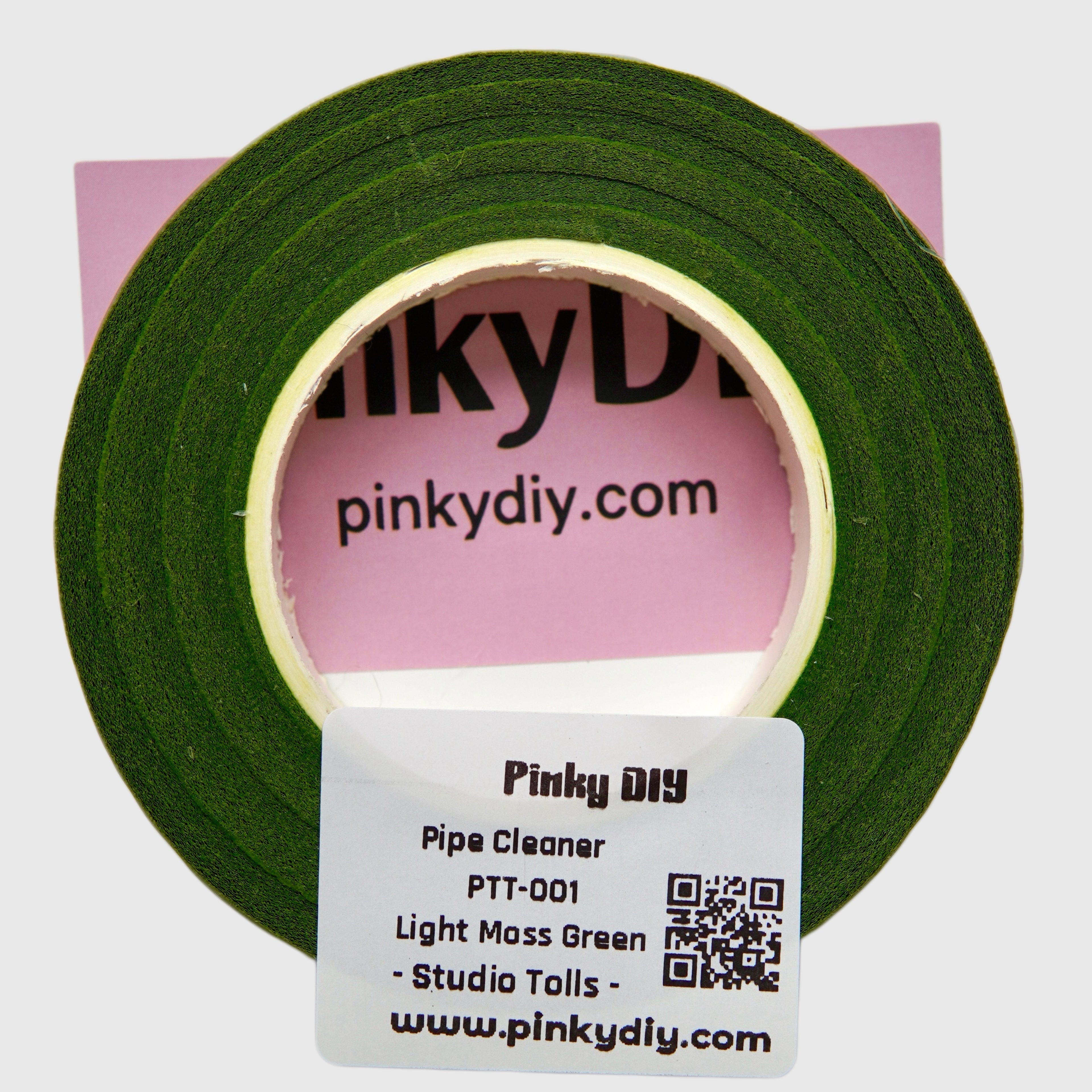 Green Floral Tape (Leaf, Moss & Olive Tones) - for DIY Crafts & Pipe Cleaner Flowers