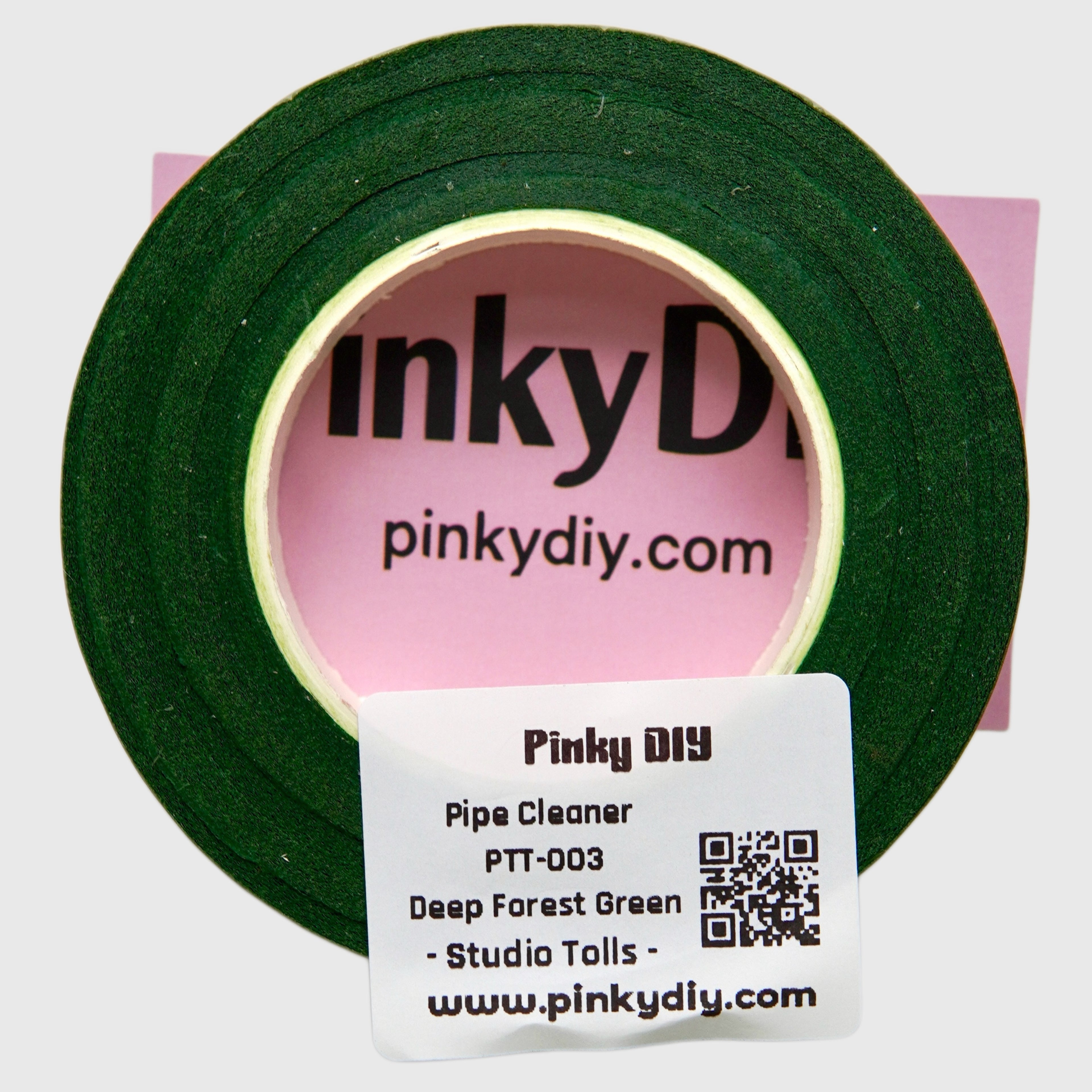 Green Floral Tape (Leaf, Moss & Olive Tones) - for DIY Crafts & Pipe Cleaner Flowers