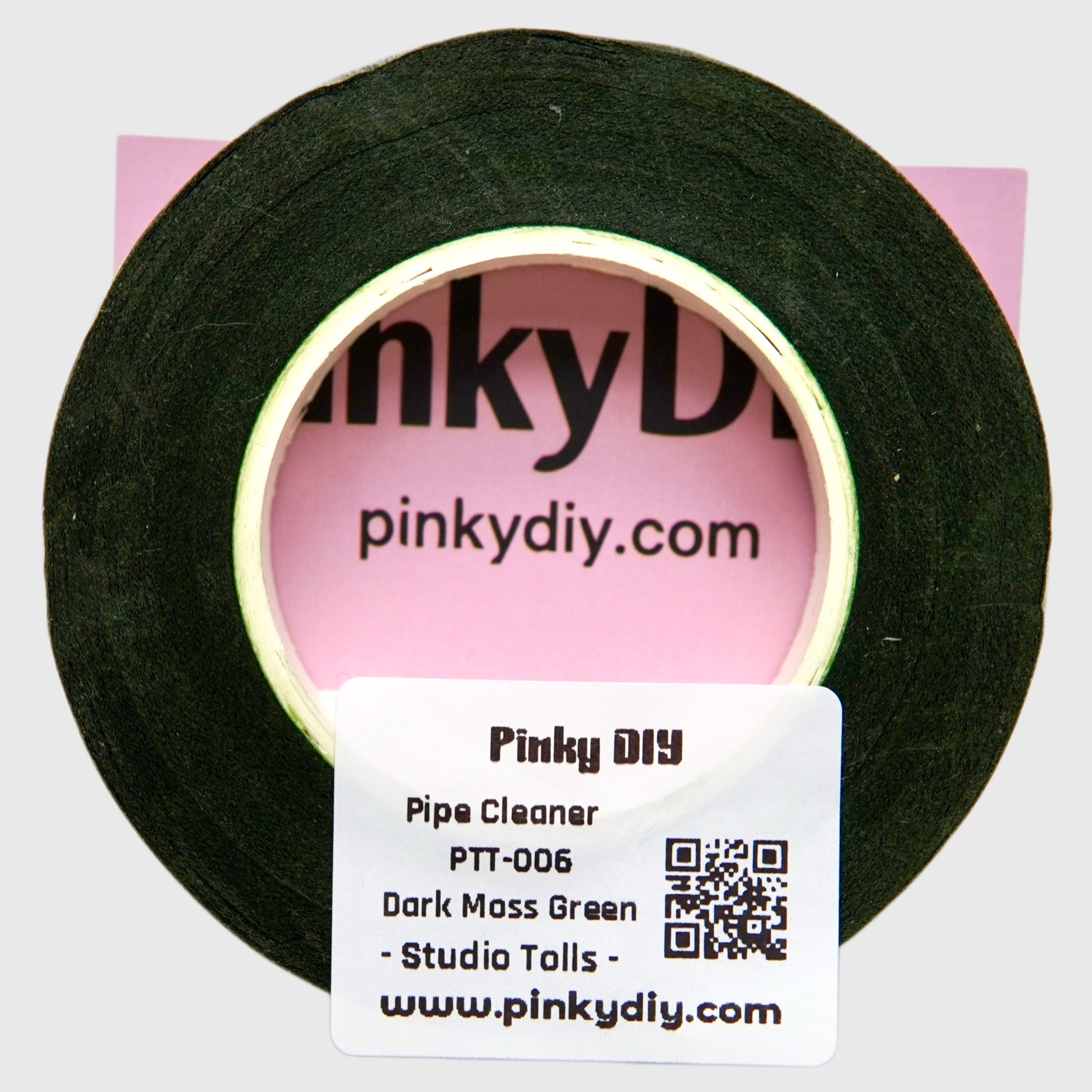 Green Floral Tape (Leaf, Moss & Olive Tones) - for DIY Crafts & Pipe Cleaner Flowers