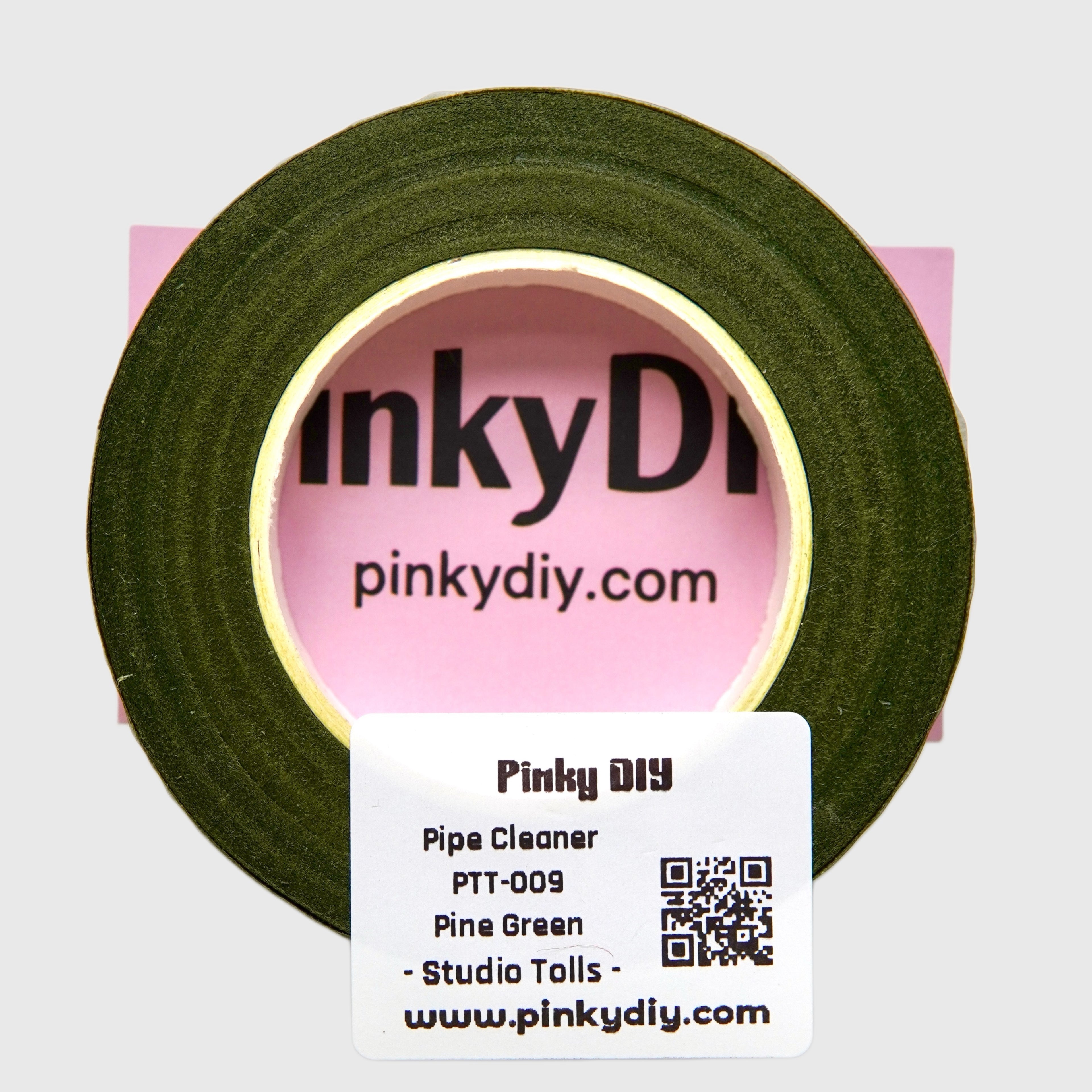 Green Floral Tape (Leaf, Moss & Olive Tones) - for DIY Crafts & Pipe Cleaner Flowers