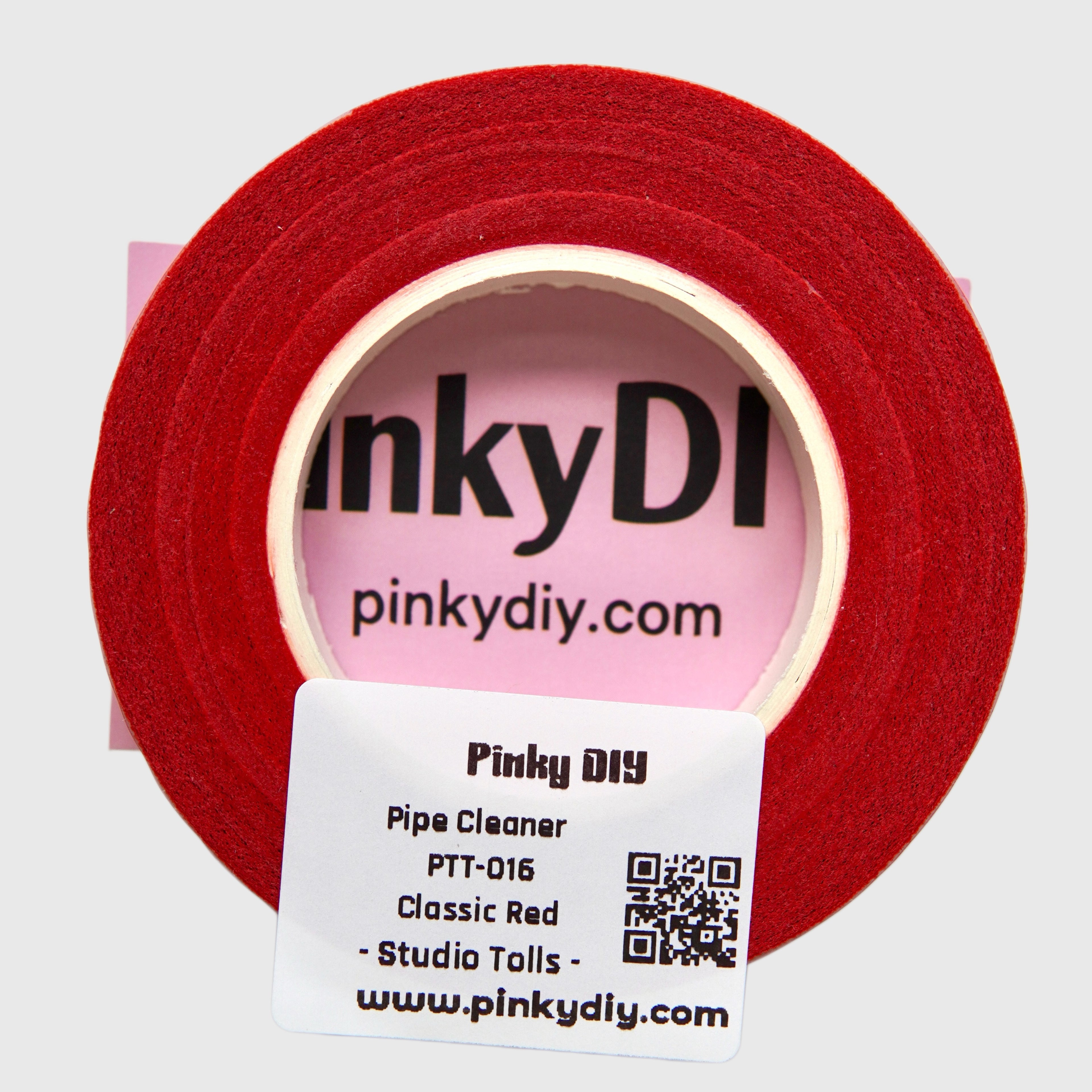 Red & Pink Floral Tape (Rose, Blush & Coral Tones) - for DIY Crafts & Pipe Cleaner Flowers