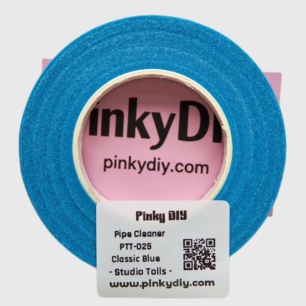 Blue, Purple & White Floral Tape (Sky, Aqua & Lavender Tones)
