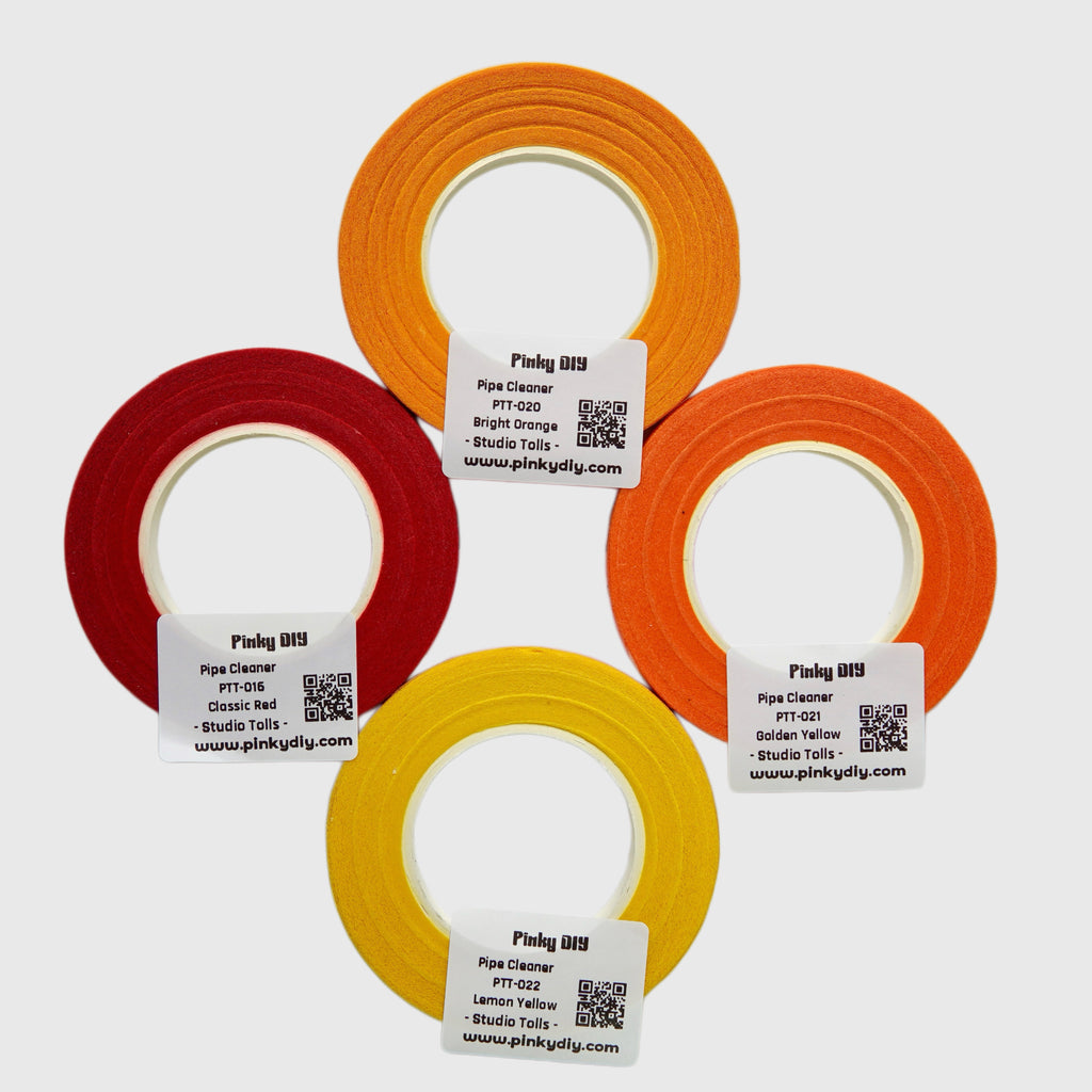 Yellow & Orange Floral Tape (Lemon, Golden & Bright Tones)