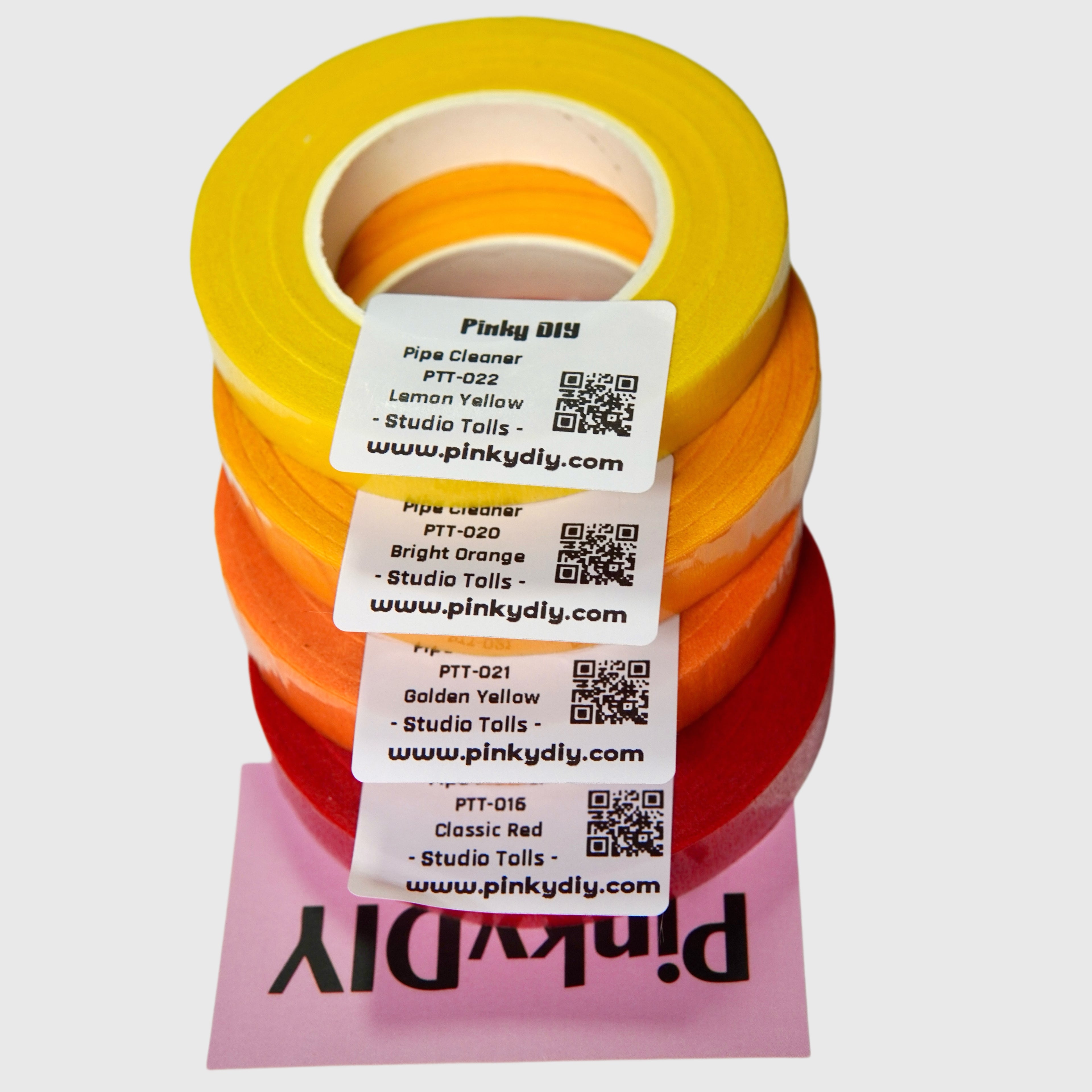 Yellow & Orange Floral Tape (Lemon, Golden & Bright Tones)
