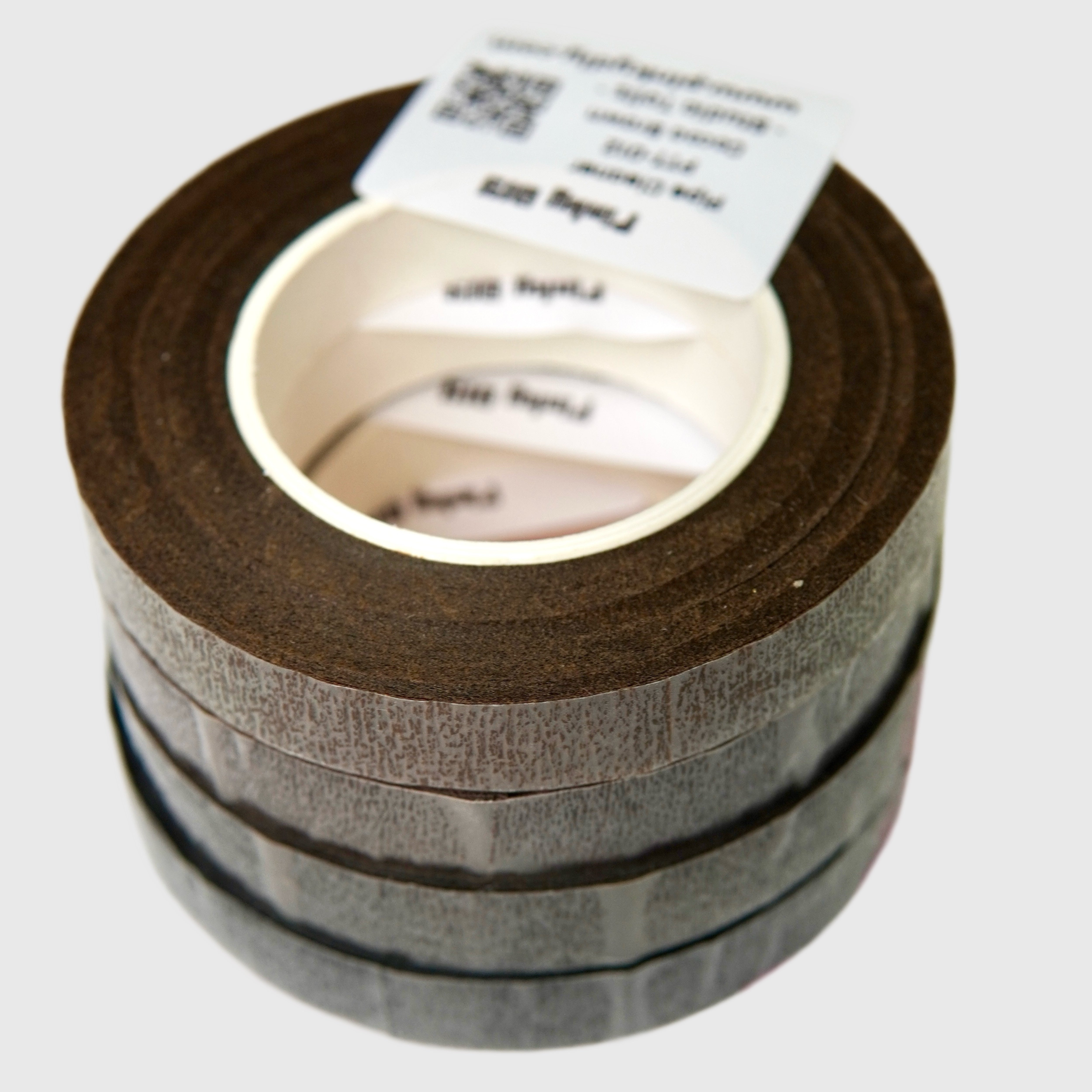 Black & Brown Floral Tape (Jet Black, Espresso & Taupe Tones
