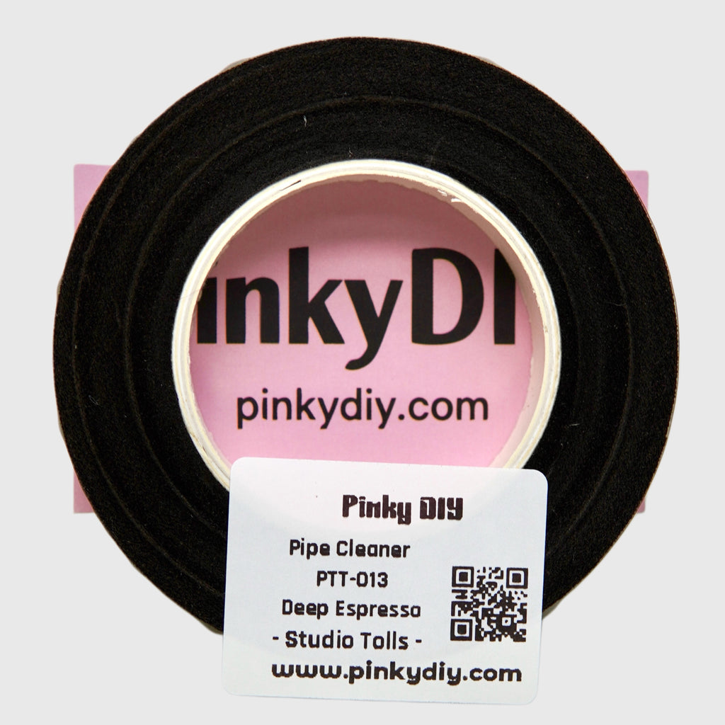 Black & Brown Floral Tape (Jet Black, Espresso & Taupe Tones)