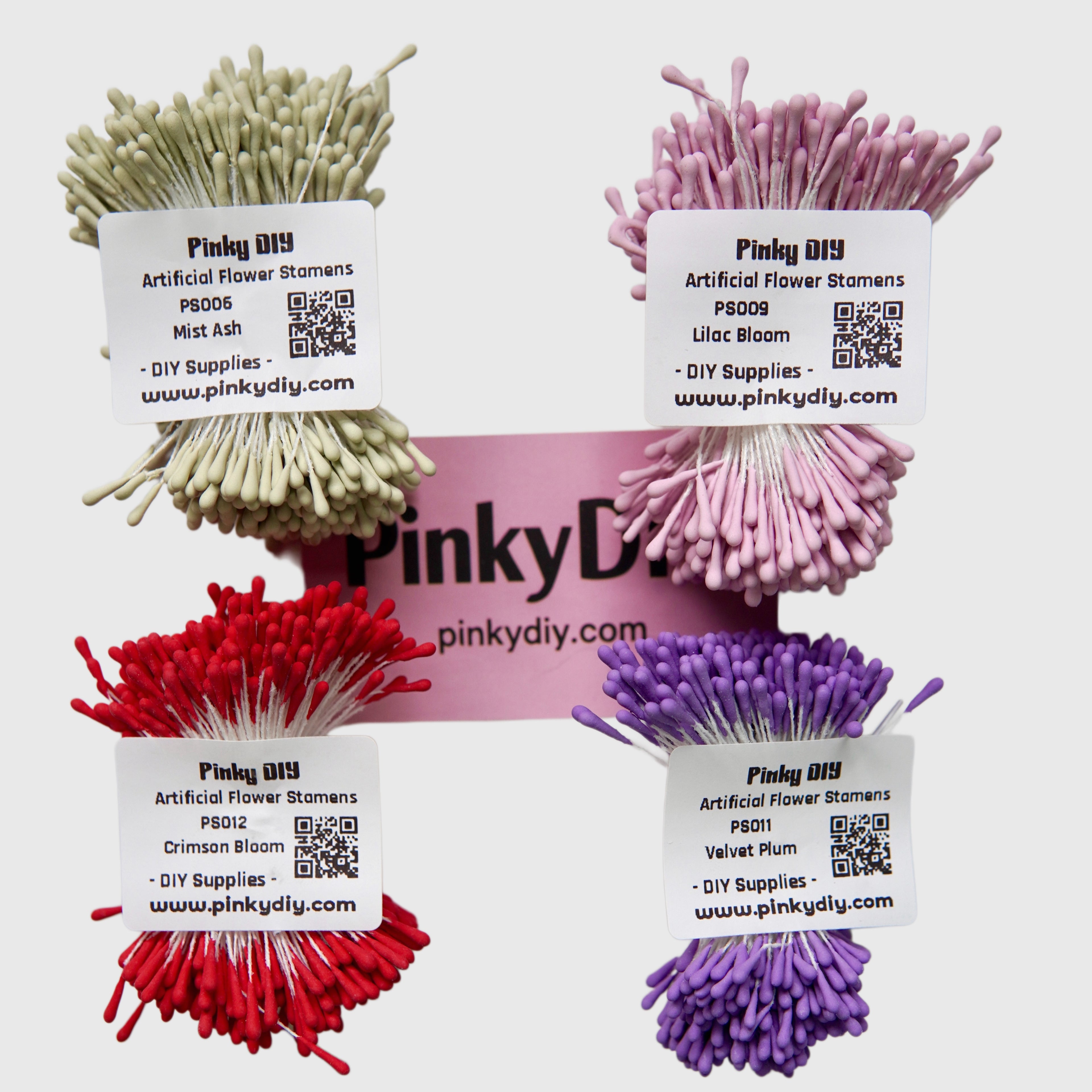 Colorful Artificial Flower Stamens for DIY flower - PinkyDIY