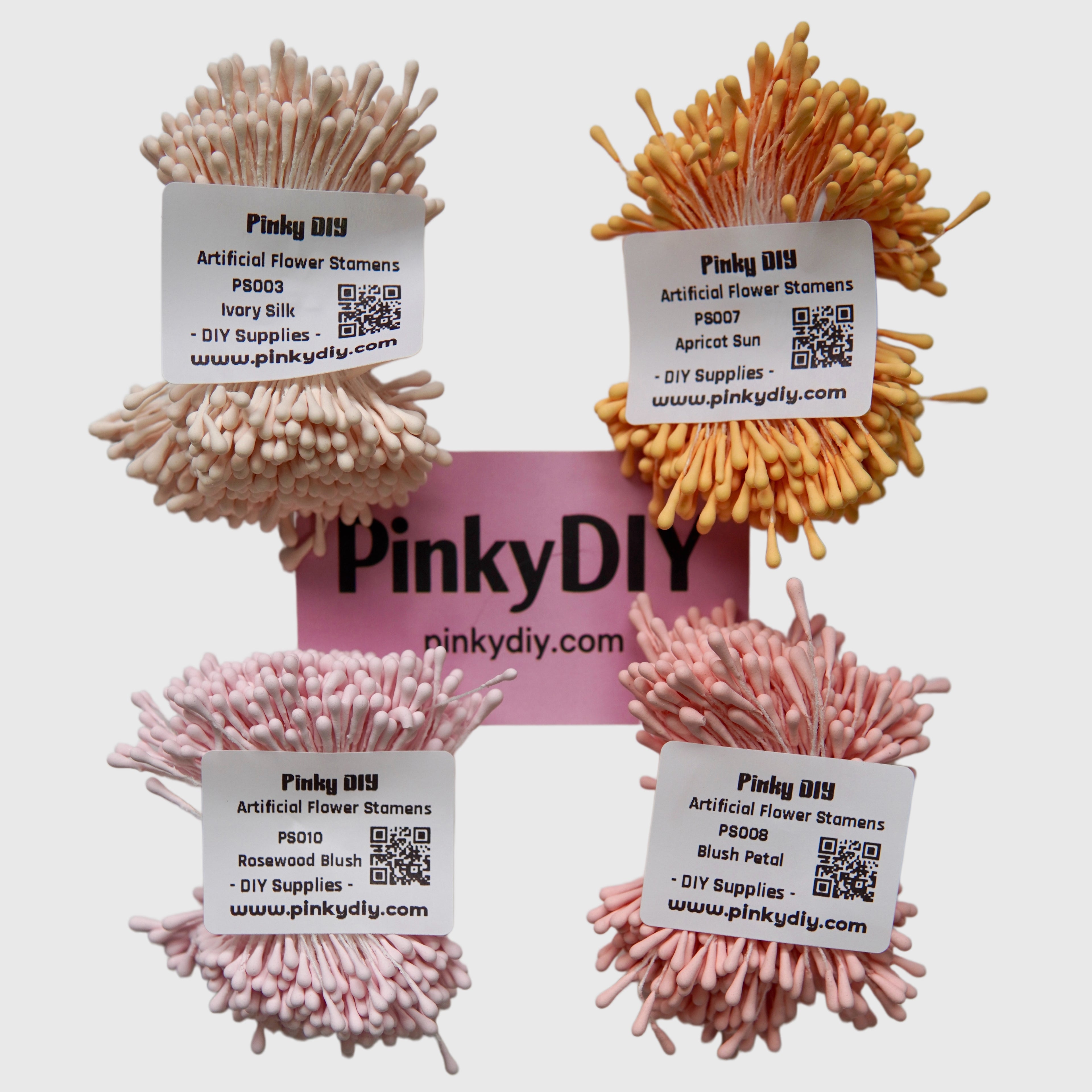 Colorful Artificial Flower Stamens for DIY flower - PinkyDIY