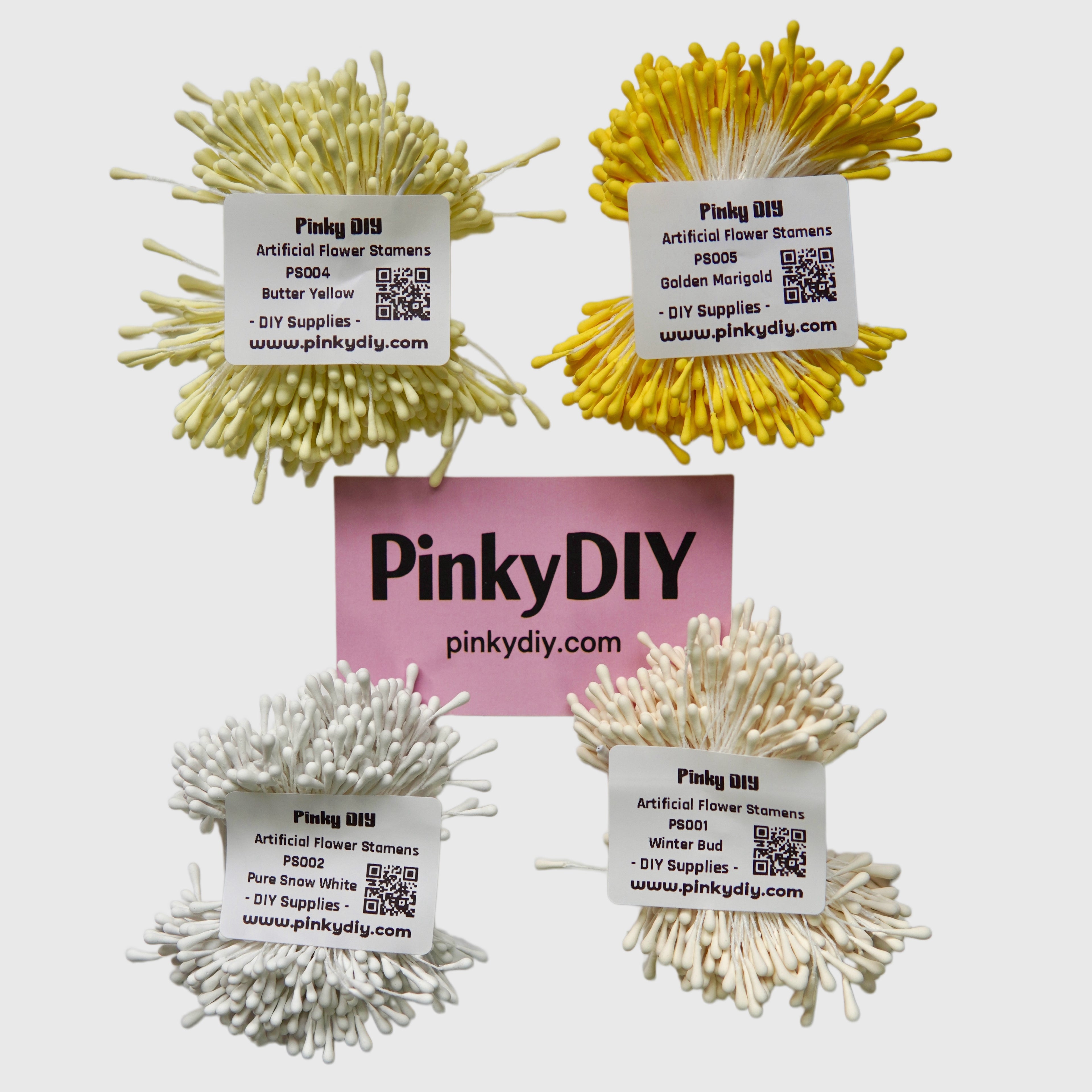 Colorful Artificial Flower Stamens for DIY flower - PinkyDIY