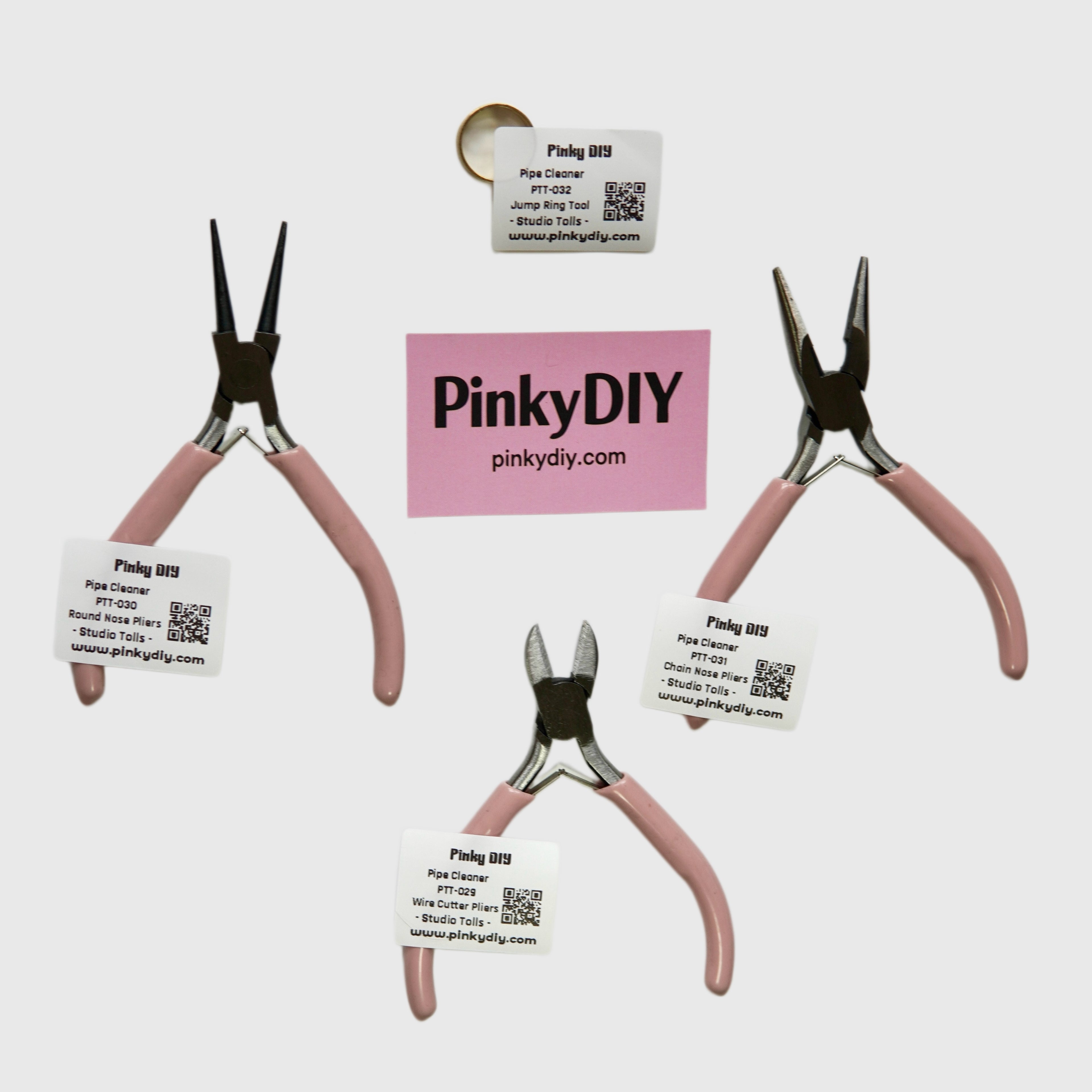 Pink Craft Pliers – Precision Tools for Elegant DIY Creations