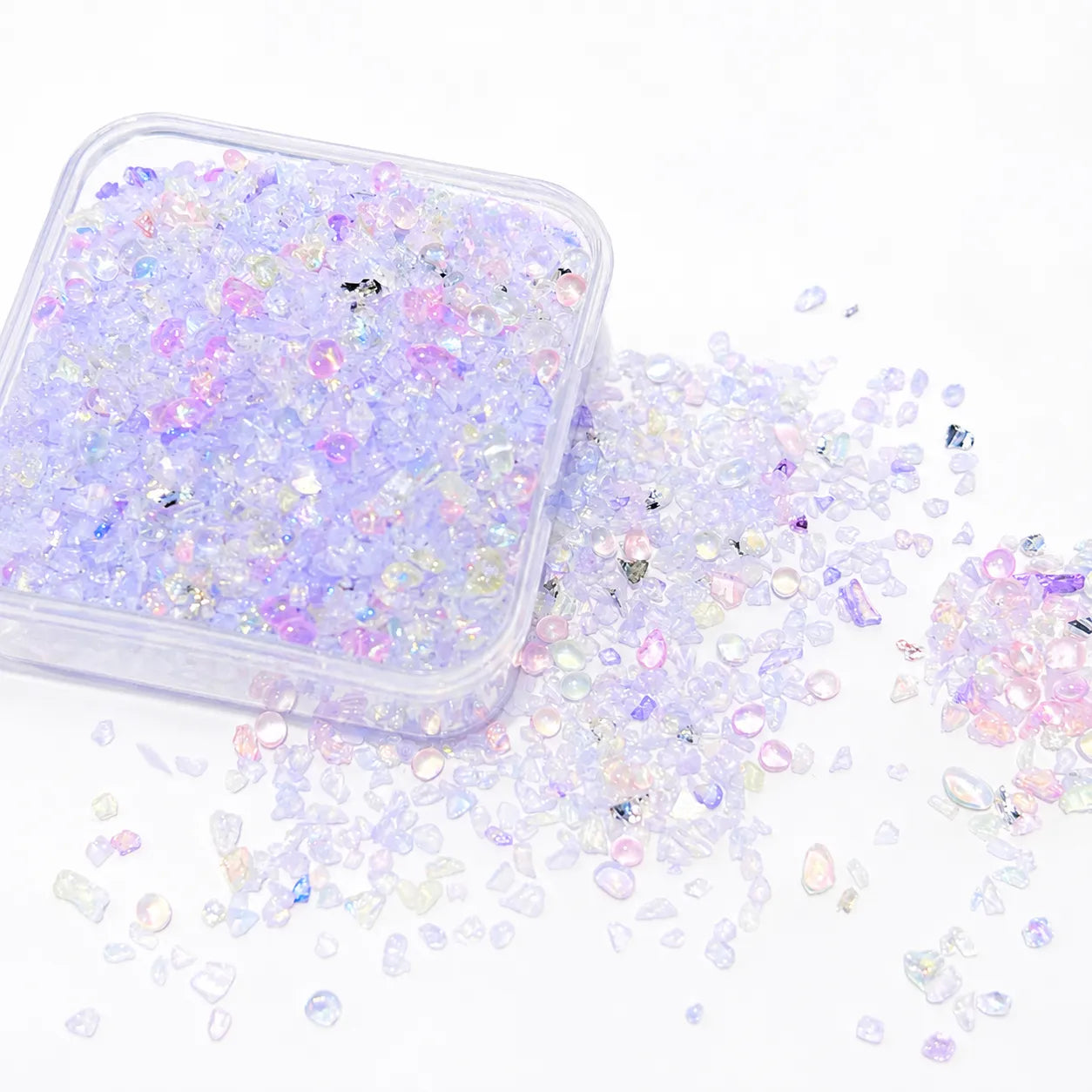 Purple Crushed Crystal Mix Pack – 30g | DIY Bedazzle Materials