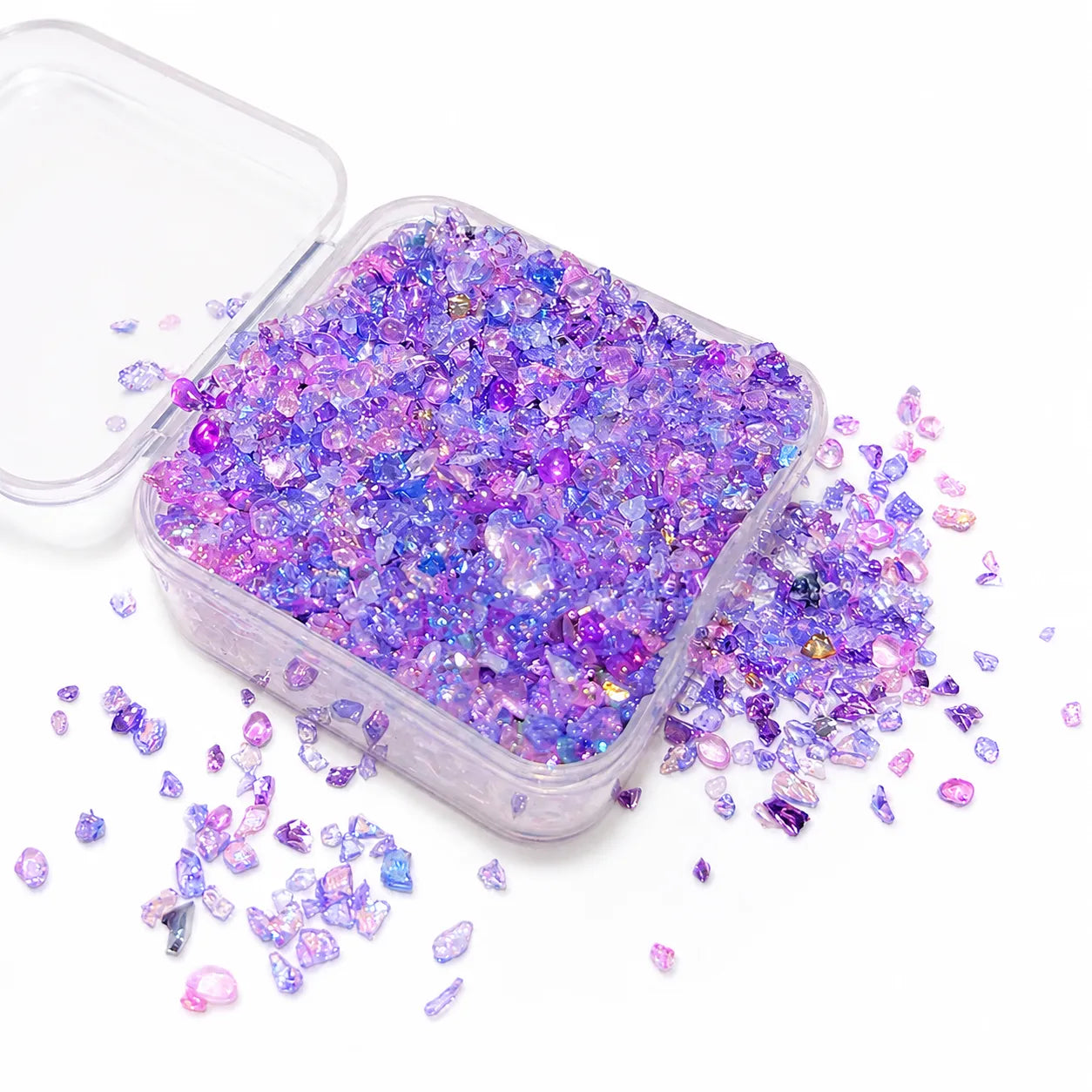 Purple Crushed Crystal Mix Pack – 30g | DIY Bedazzle Materials