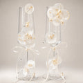 DIY Shell & Pearl Toast Champagne Flute Kit