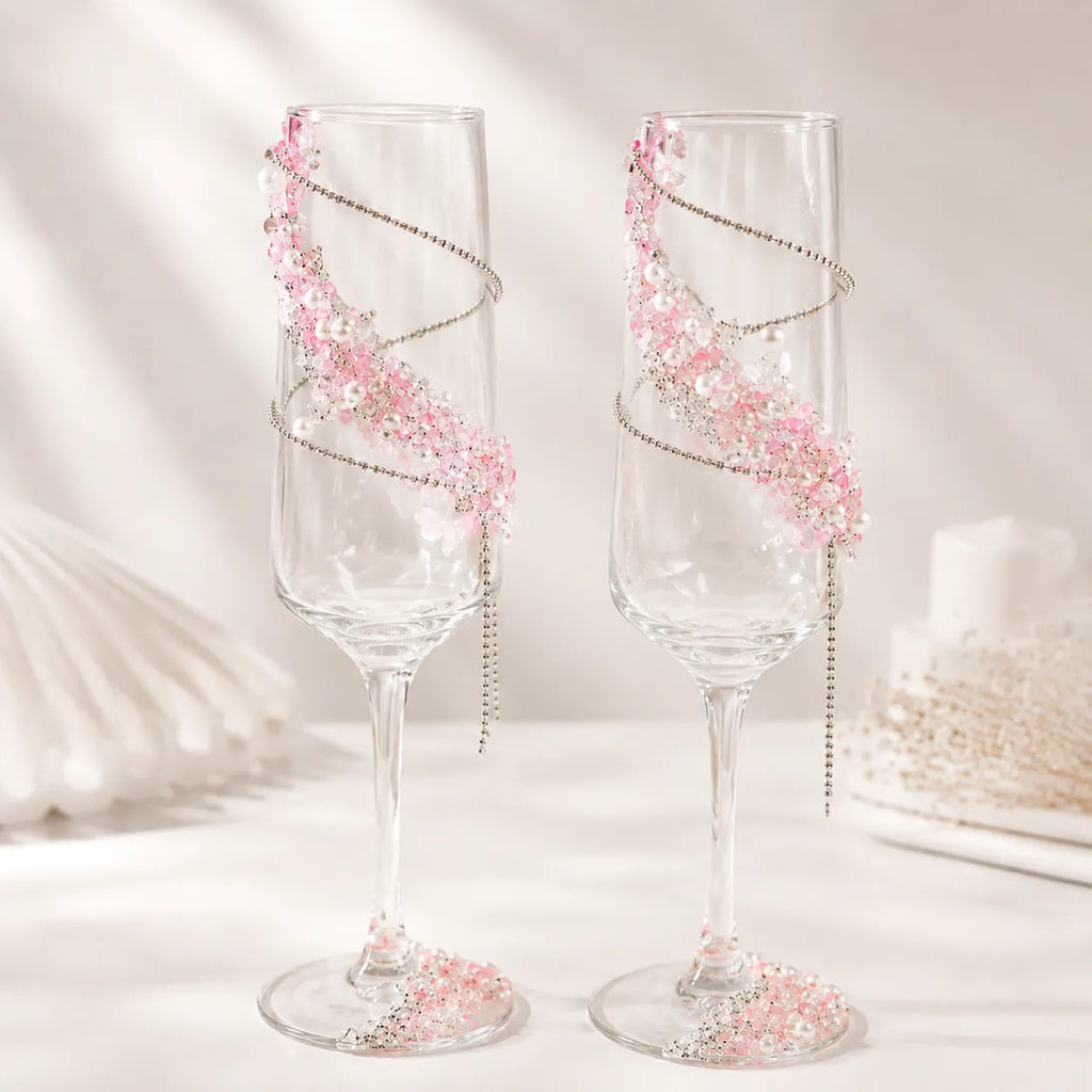 DIY Butterfly Toast Champagne Glass Kit