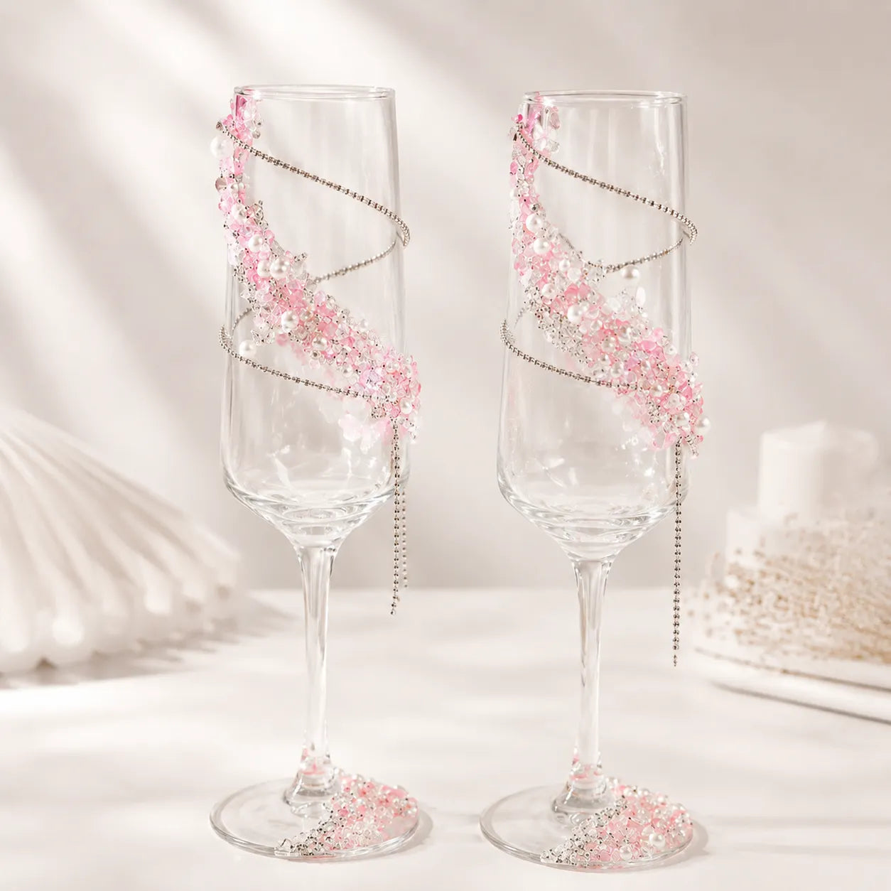 DIY Butterfly Toast Champagne Glass Kit
