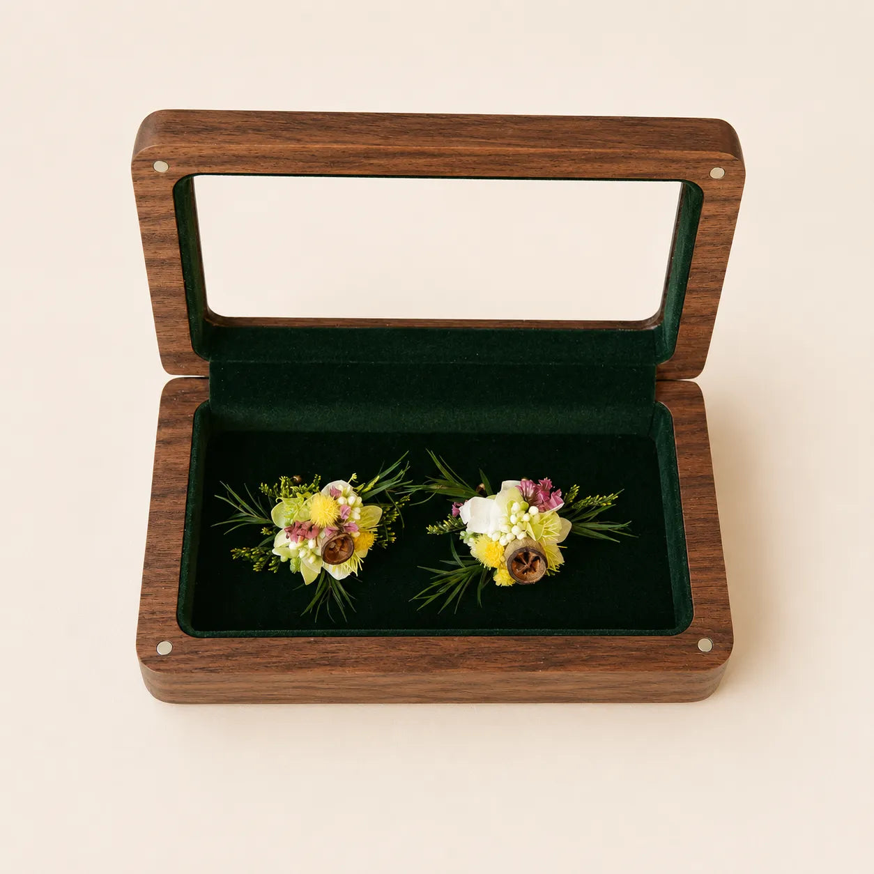 Flower Ring DIY Kit (Set of 2) - Woodland Reverie - Handmade Mini Bouquet Rings