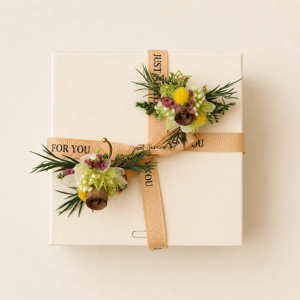 Kit DIY Bague Fleur (Lot de 2) - Rêverie Sylvestre - Bagues Mini Bouquet Faites à la Main (Copie)