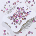 Pink Shaped Crystal Gems – 30 pcs | DIY Bedazzle Embellishments