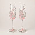 Blush Romance - DIY Crystal Rhinestone & Artificial Pearl Toast Champagne Flute Kit