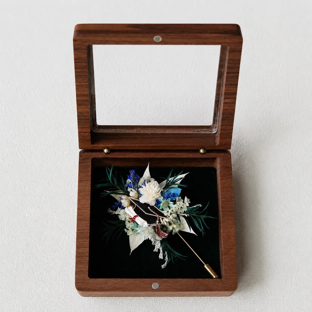 Kit DIY Boucles d'Oreilles Fleur - Mariage Pur - Mini Bouquets Faits Main