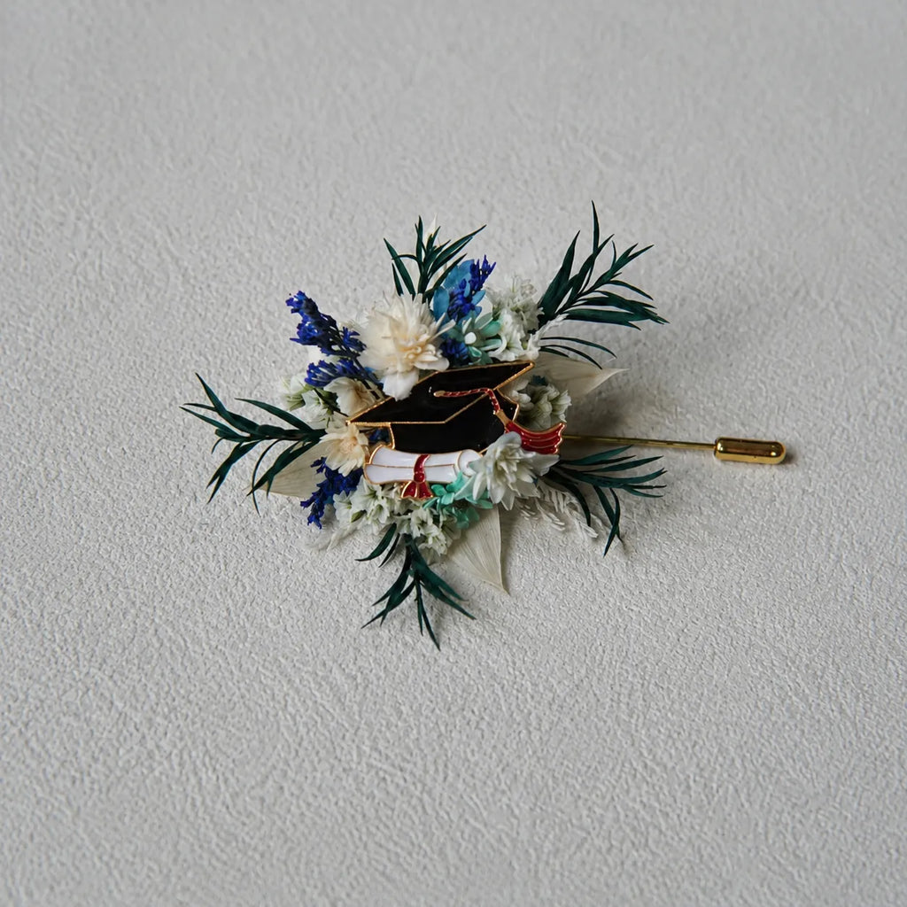 Kit DIY Boucles d'Oreilles Fleur - Mariage Pur - Mini Bouquets Faits Main