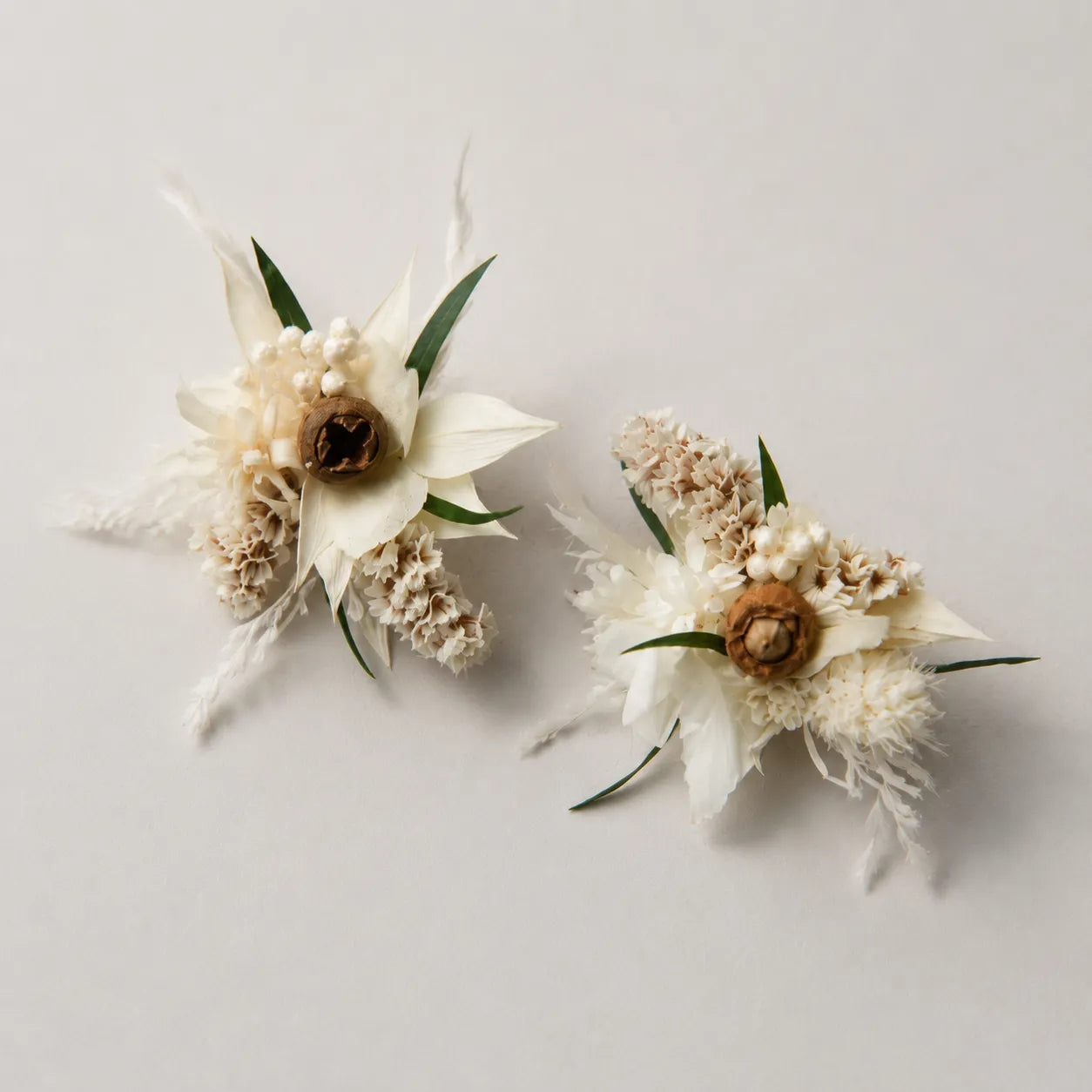 Flower Ear Ring DIY Kit - Pure Wedding - Handmade Mini Bouquet Ear Rings